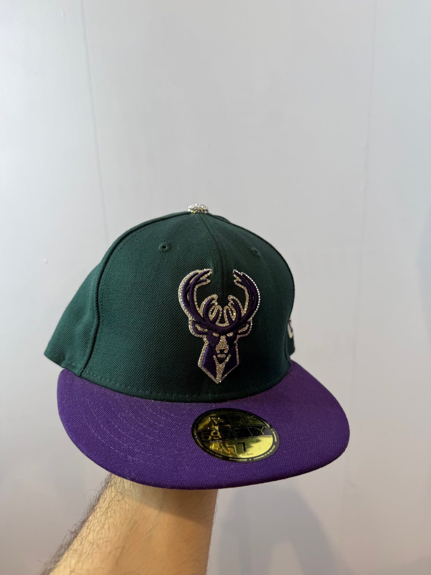 New Era Milwaukee Bucks Rhinestone Cap