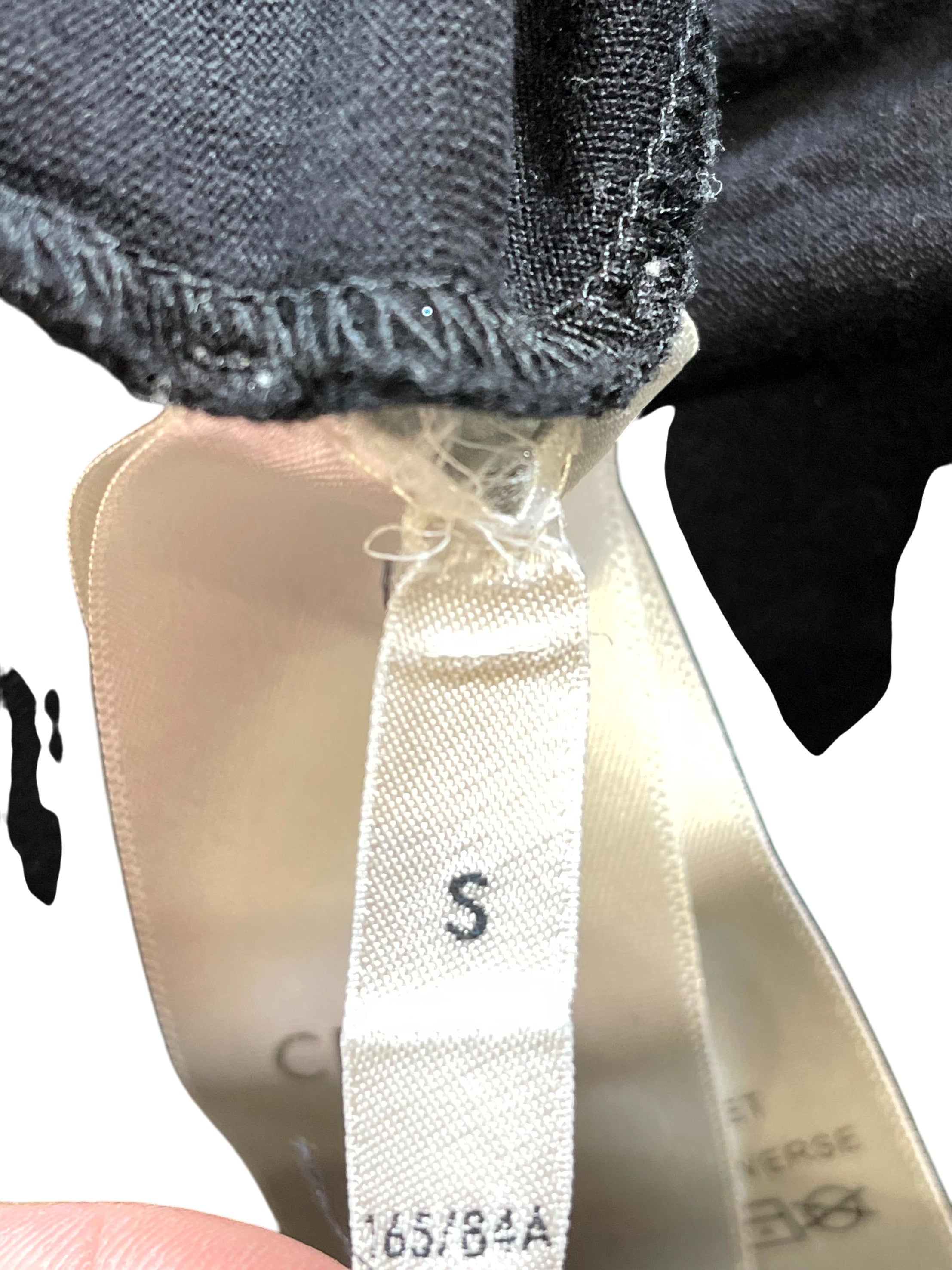 Celine Gradeient Logo Black Tee