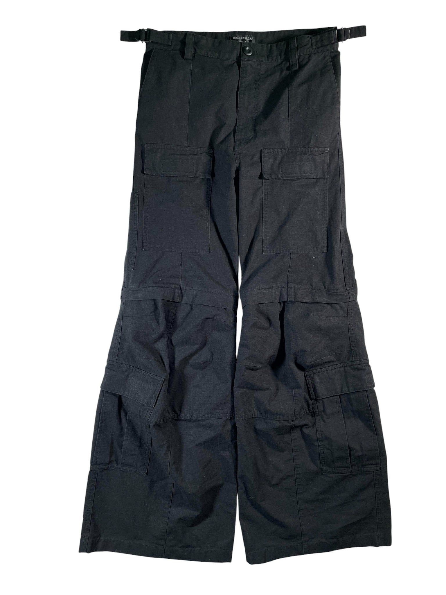 Balenciaga Black Cargo Pants