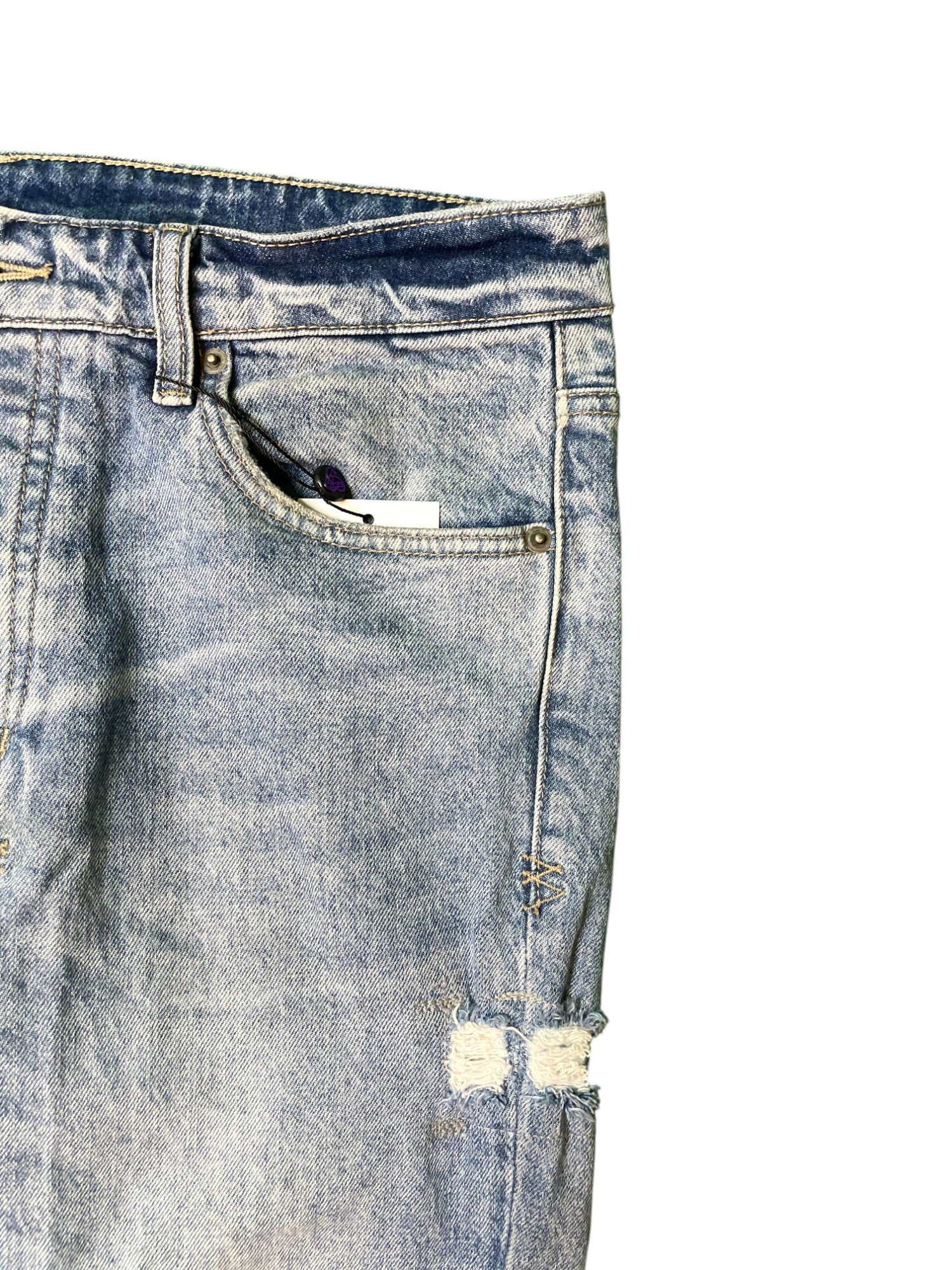 Ksubi Ripped Light Wash Jeans