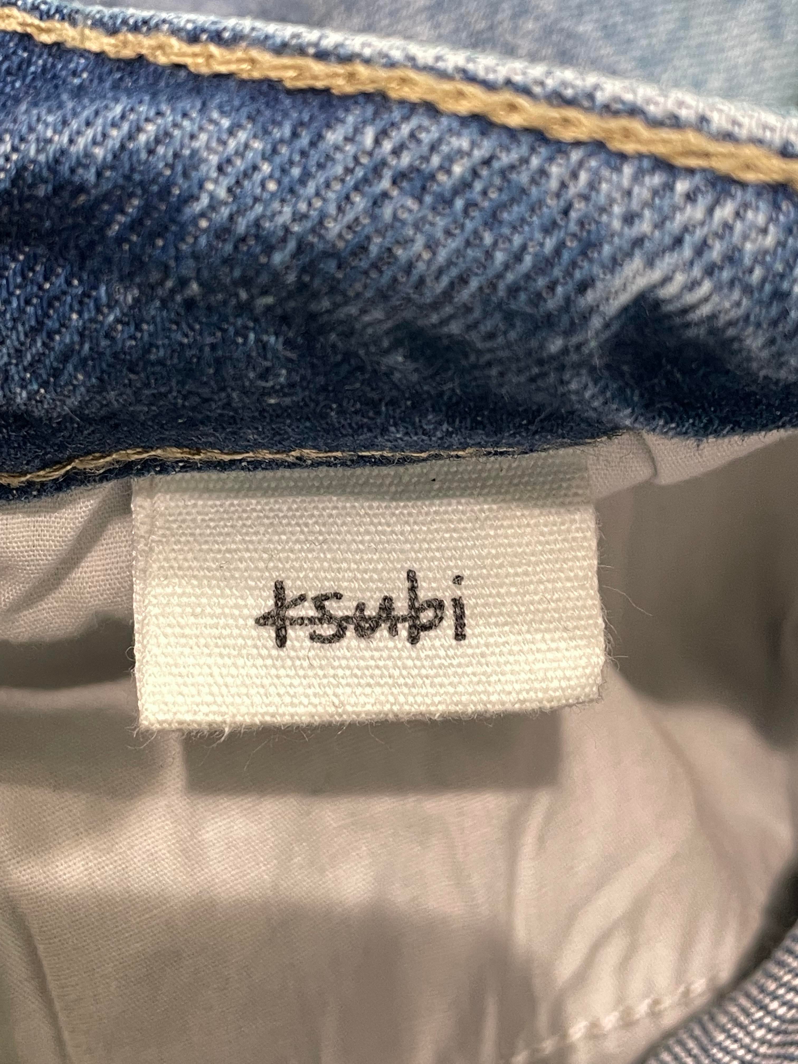 Ksubi Ripped Light Wash Jeans