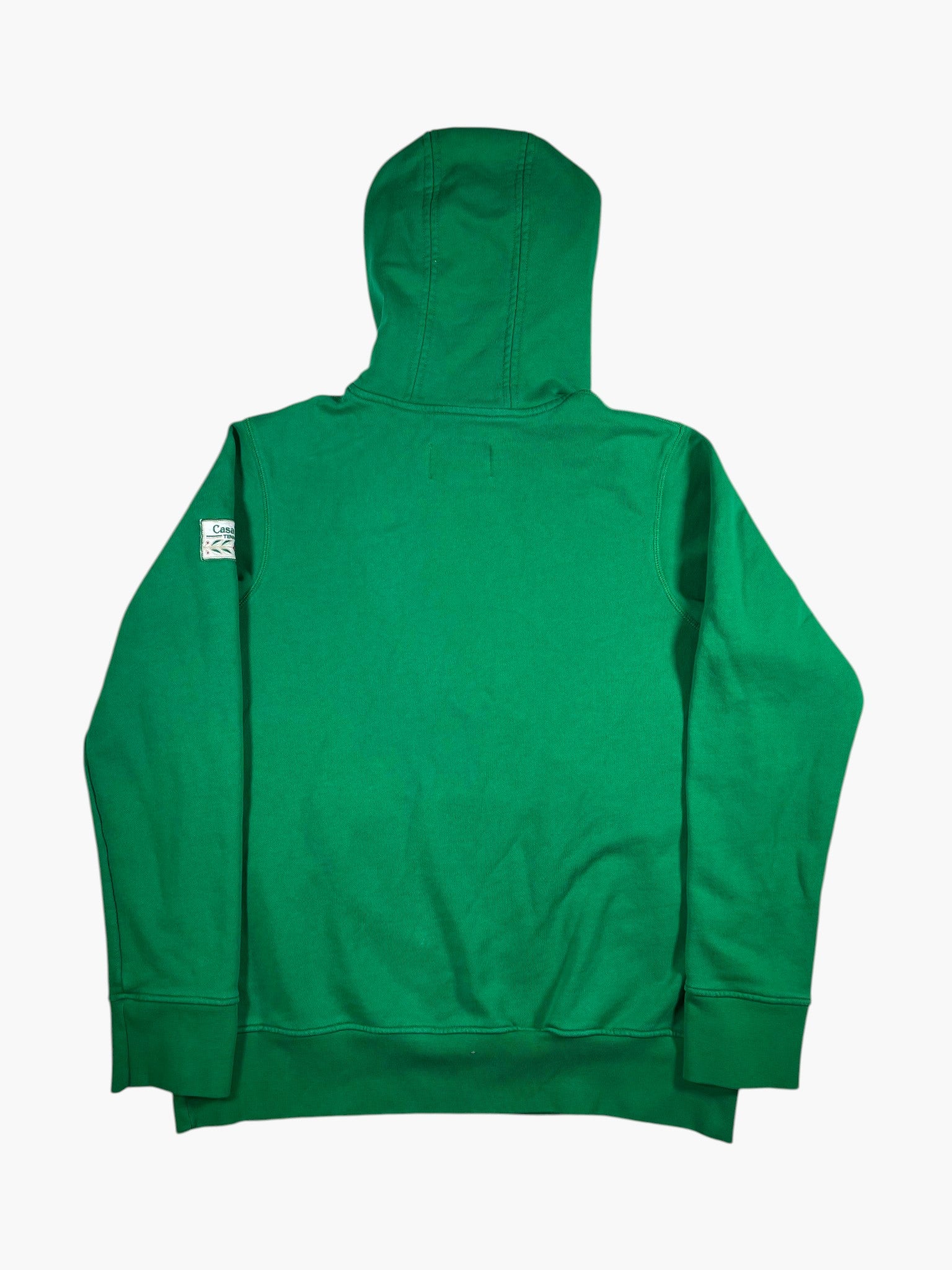 Casablanca Silk Scarf Logo Green Hoodie