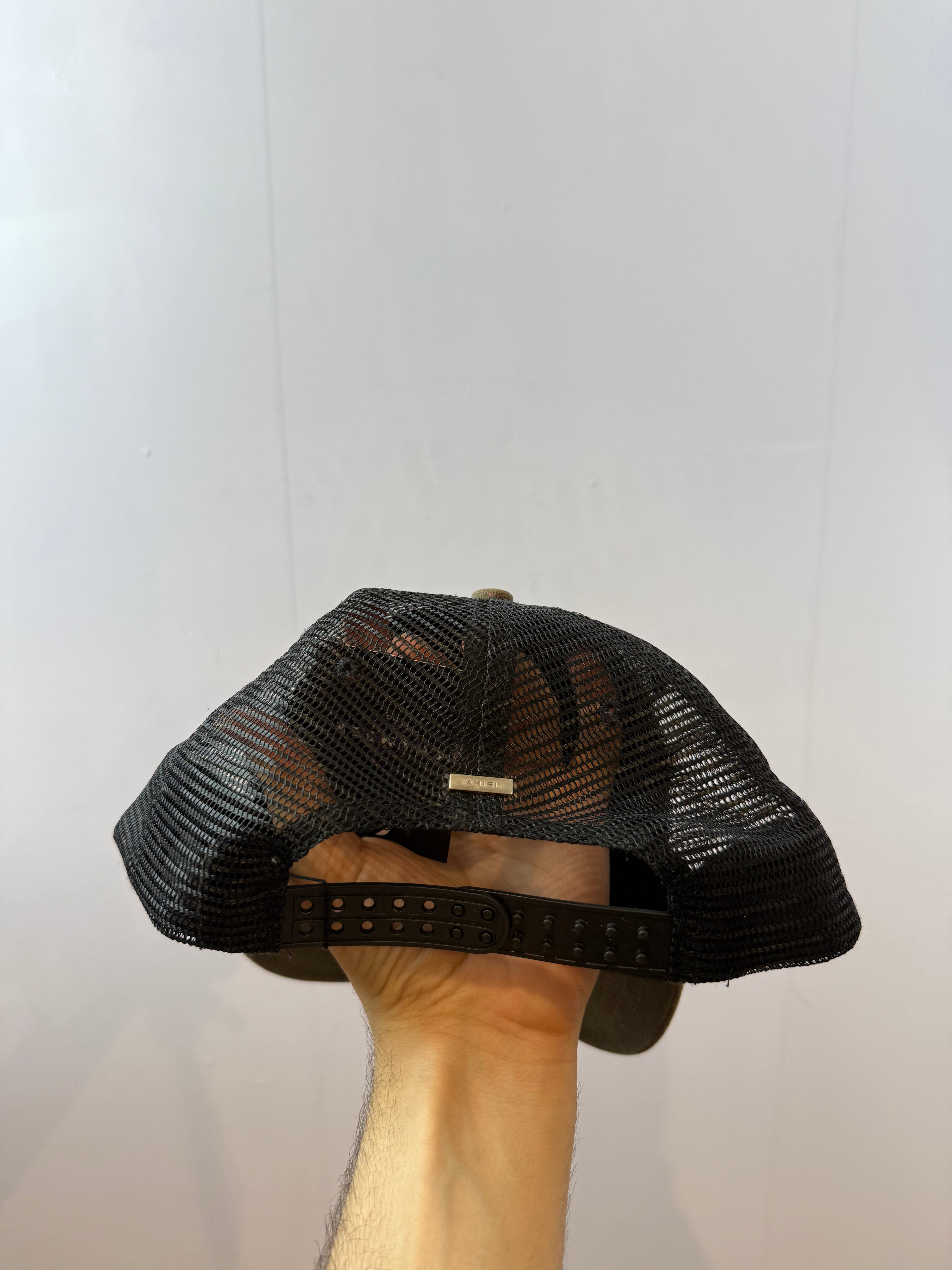 Amiri 3 Star Brown & Black Hat