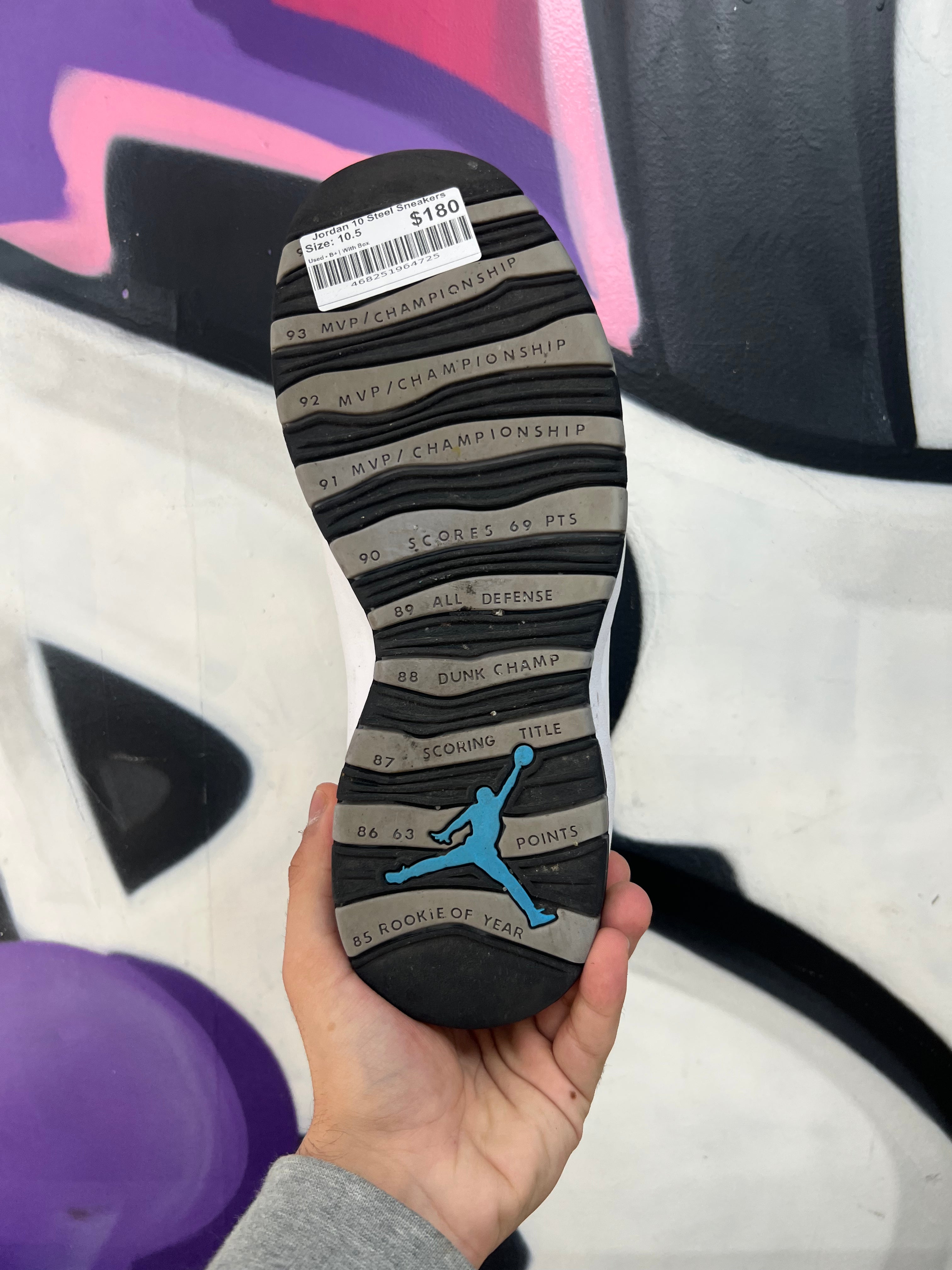 Jordan 10 Steel Sneakers
