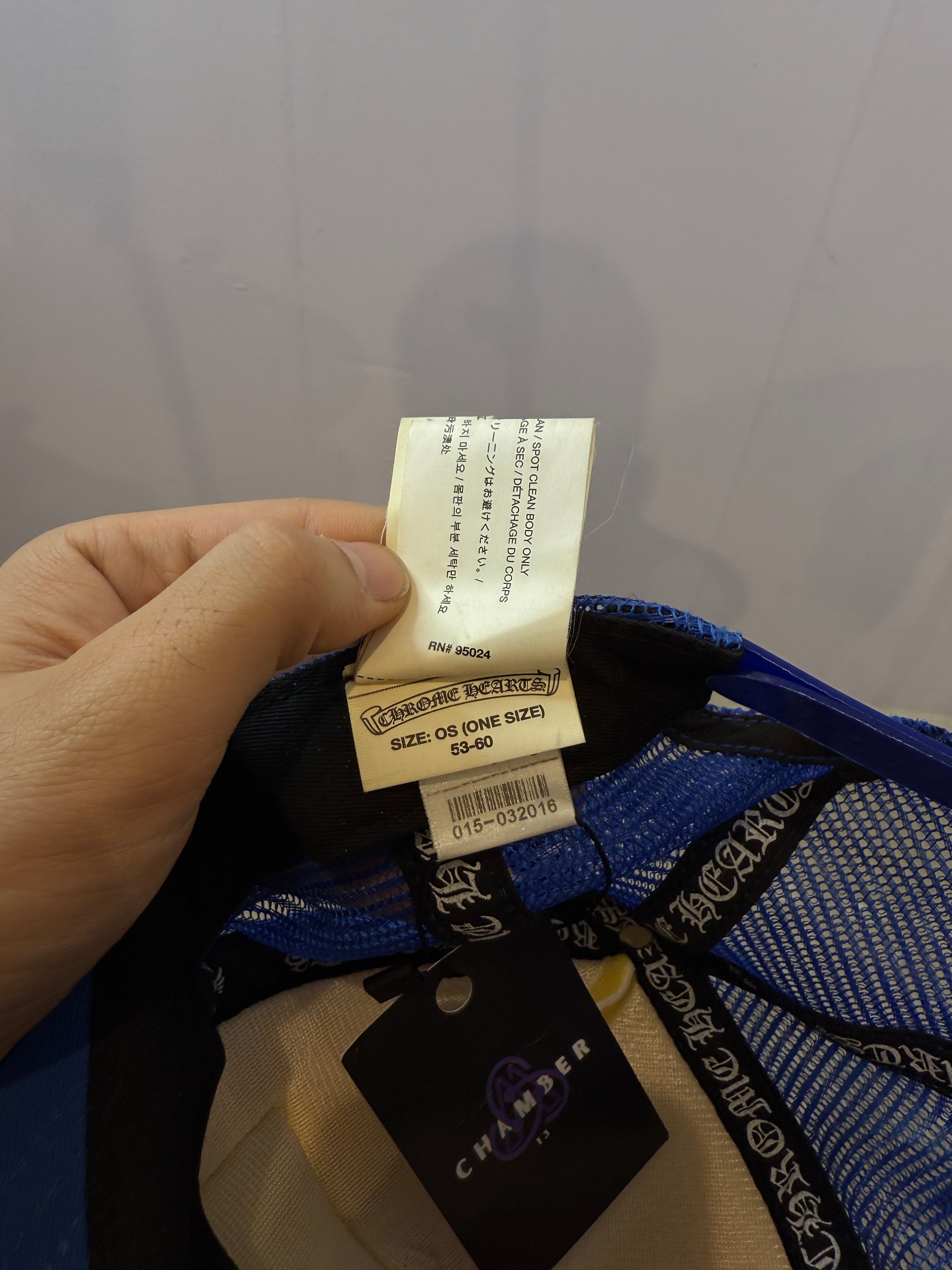 Chrome Hearts CH Hollywood RWB Trucker Hat