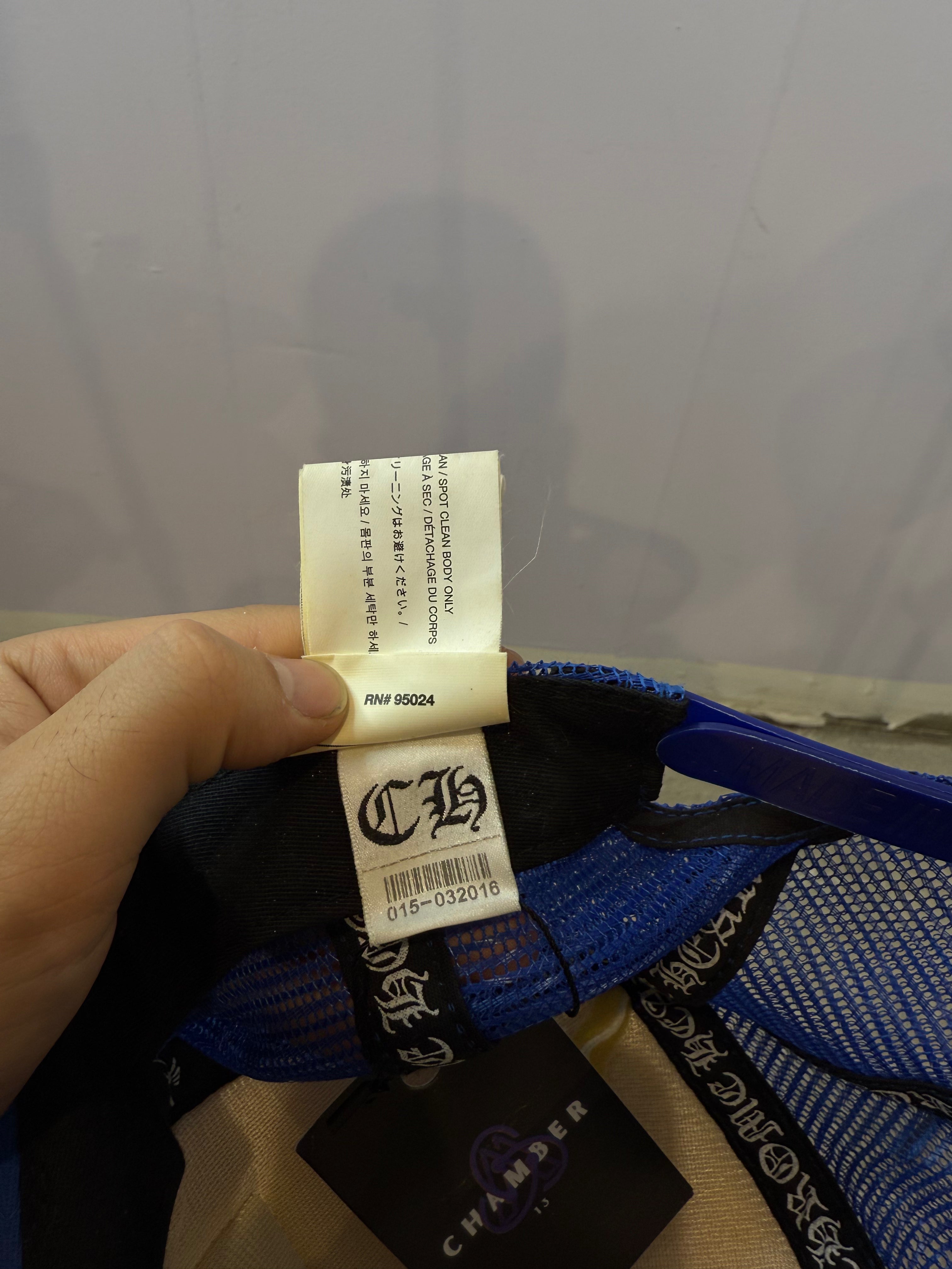 Chrome Hearts CH Hollywood RWB Trucker Hat