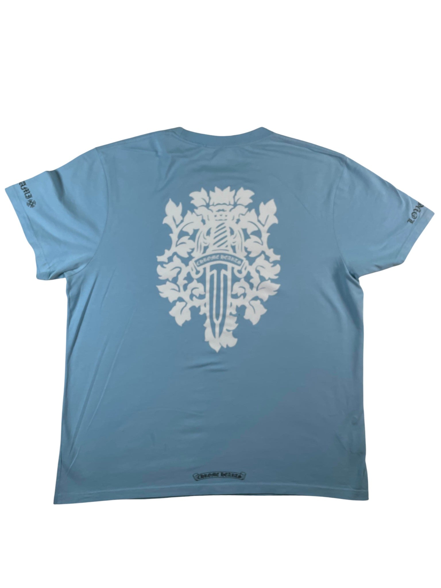 Chrome Hearts 'Miami Art Basel Vine Dagger' Baby Blue Tee