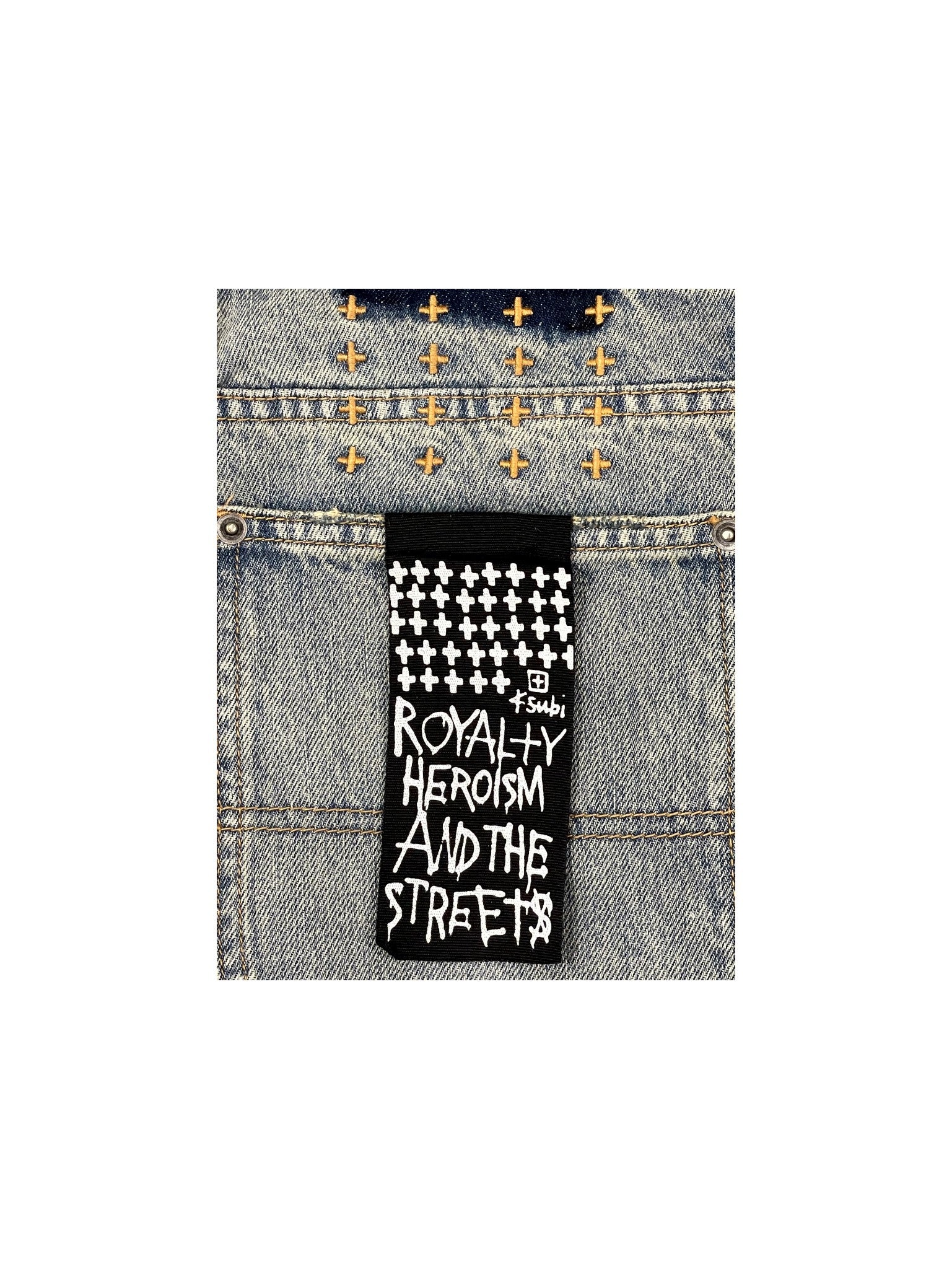 Ksubi Double Knee Light Wash Jeans