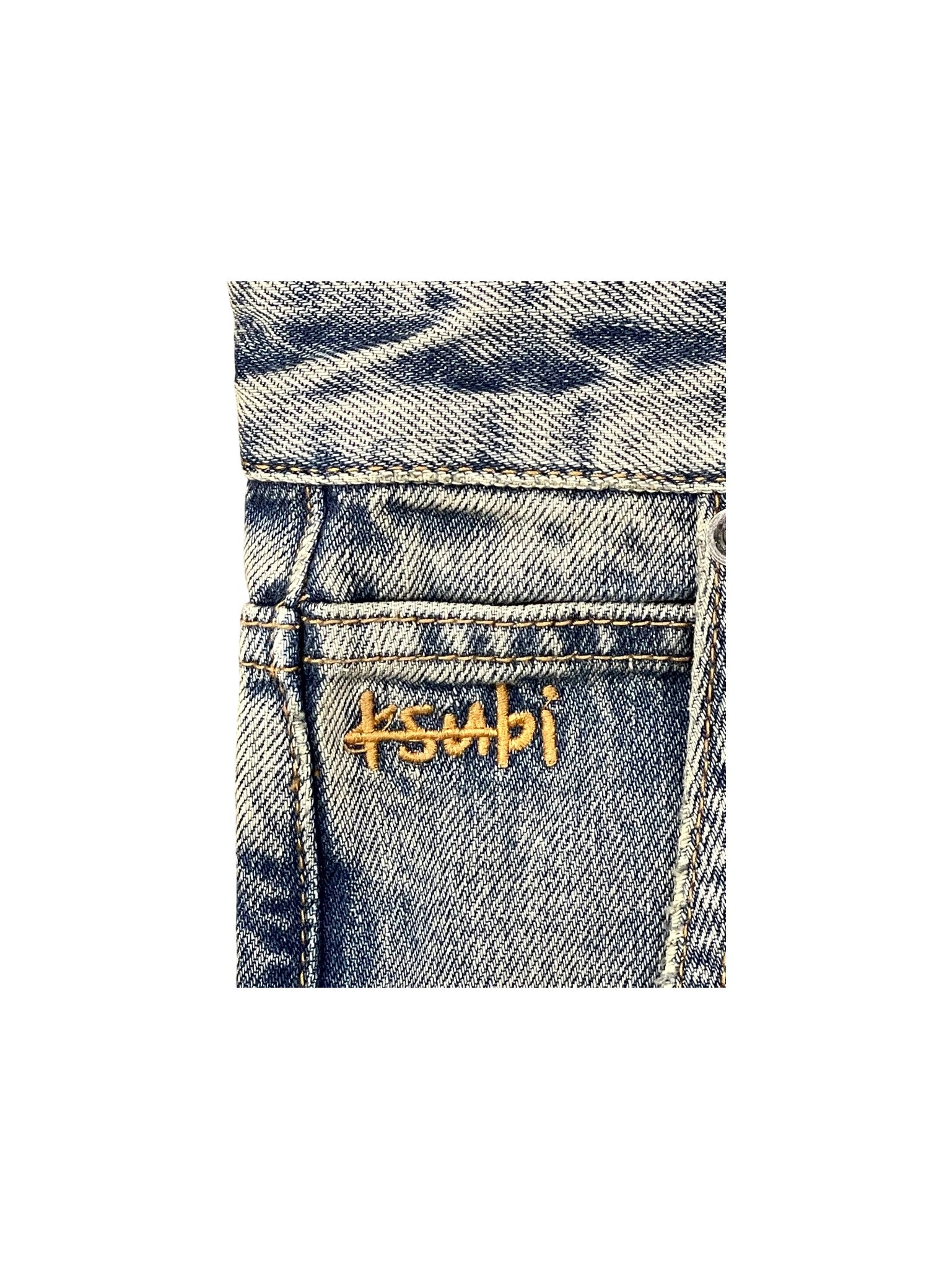 Ksubi Double Knee Light Wash Jeans
