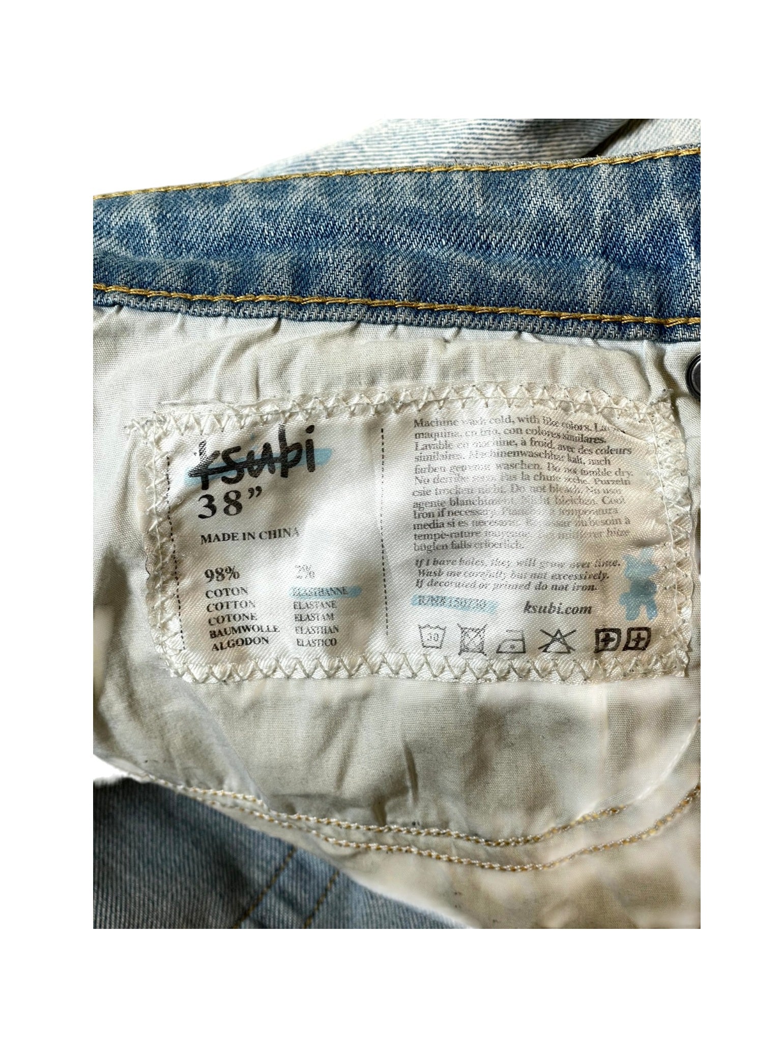 Ksubi Light Wash Jeans