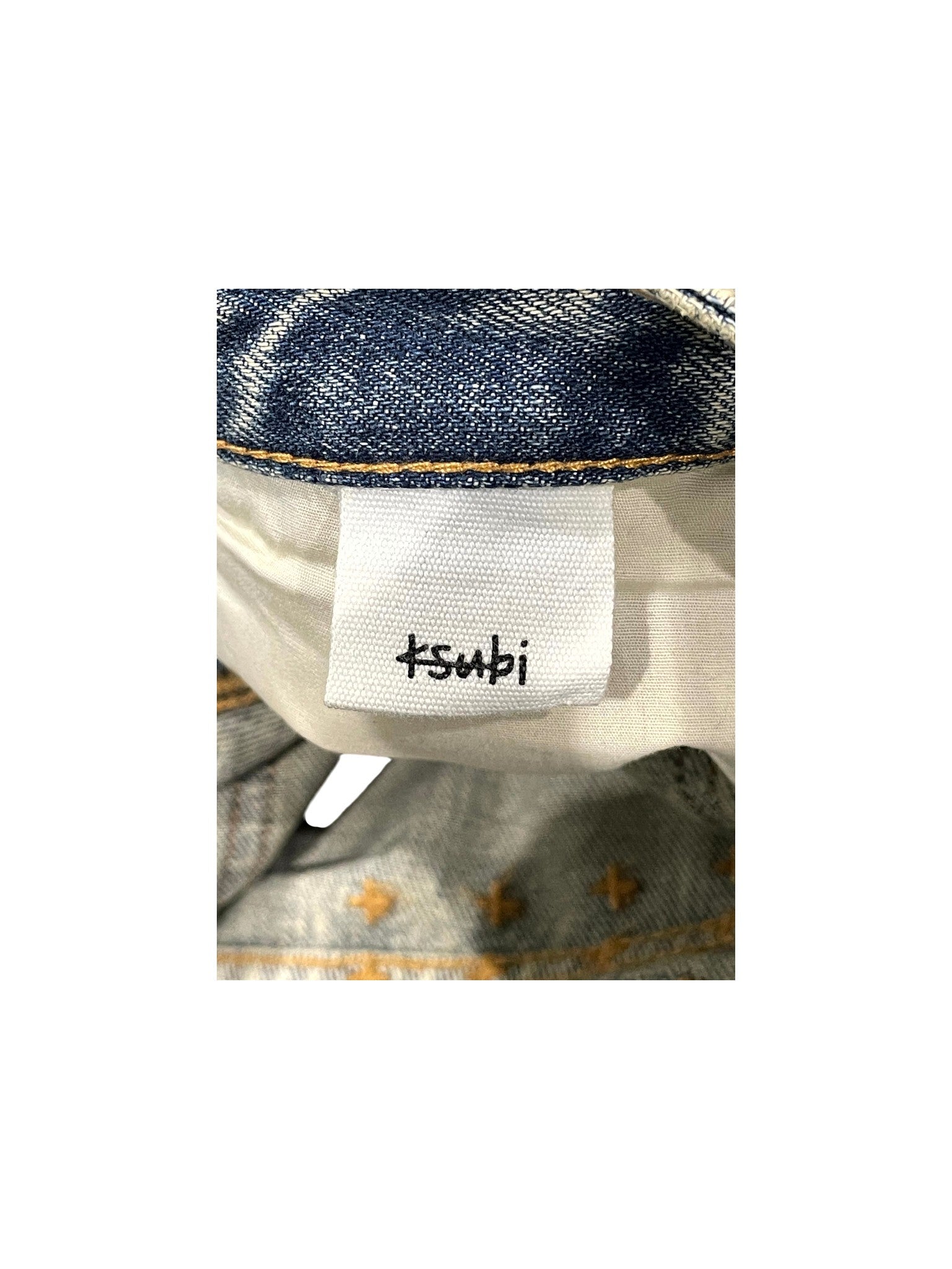 Ksubi Double Knee Light Wash Jeans
