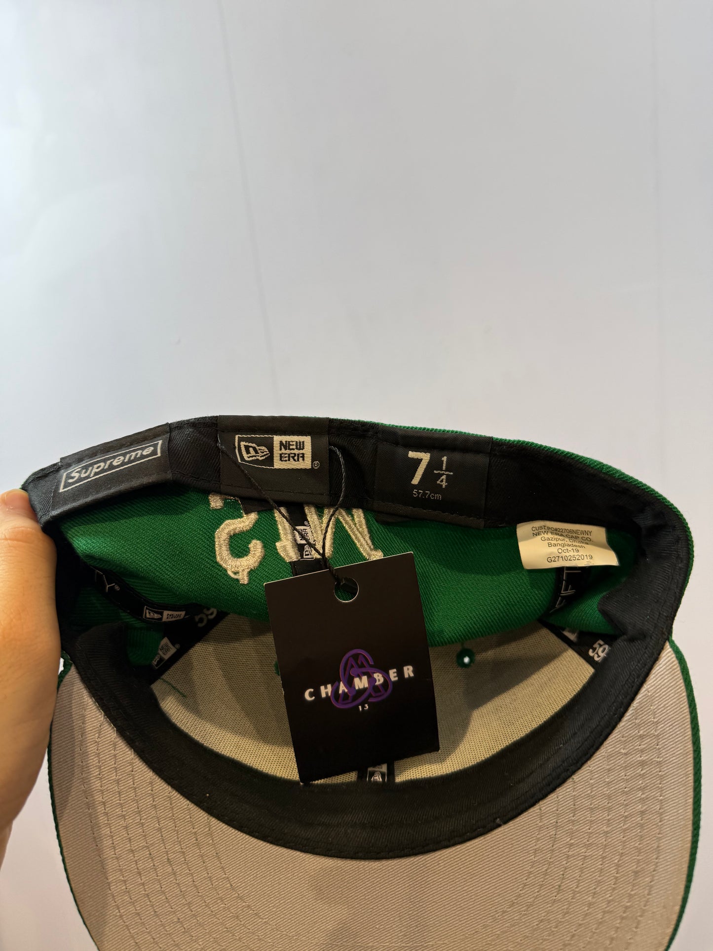 Supreme Box Logo Green Cap