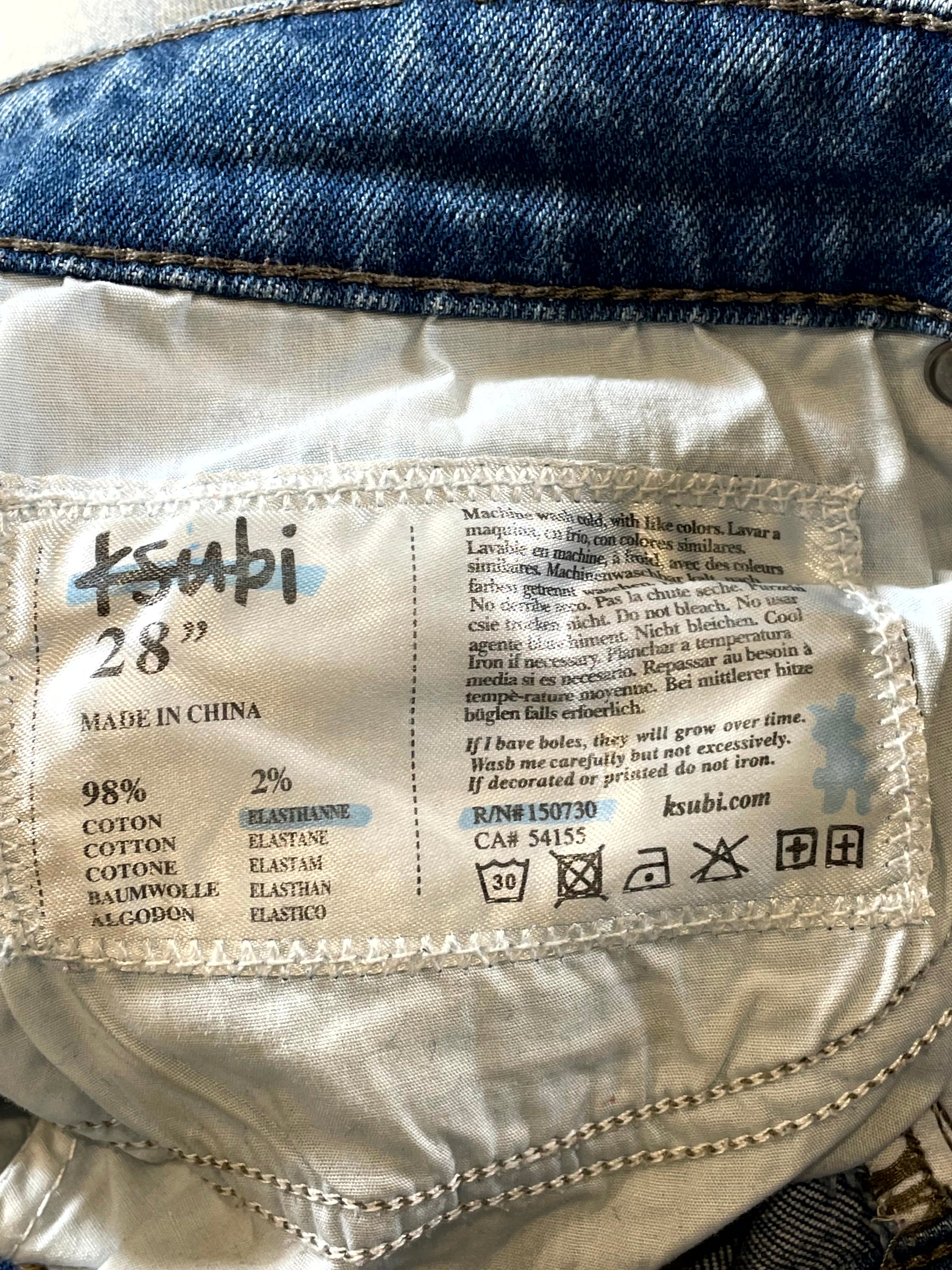 Ksubi Light Wash Jeans