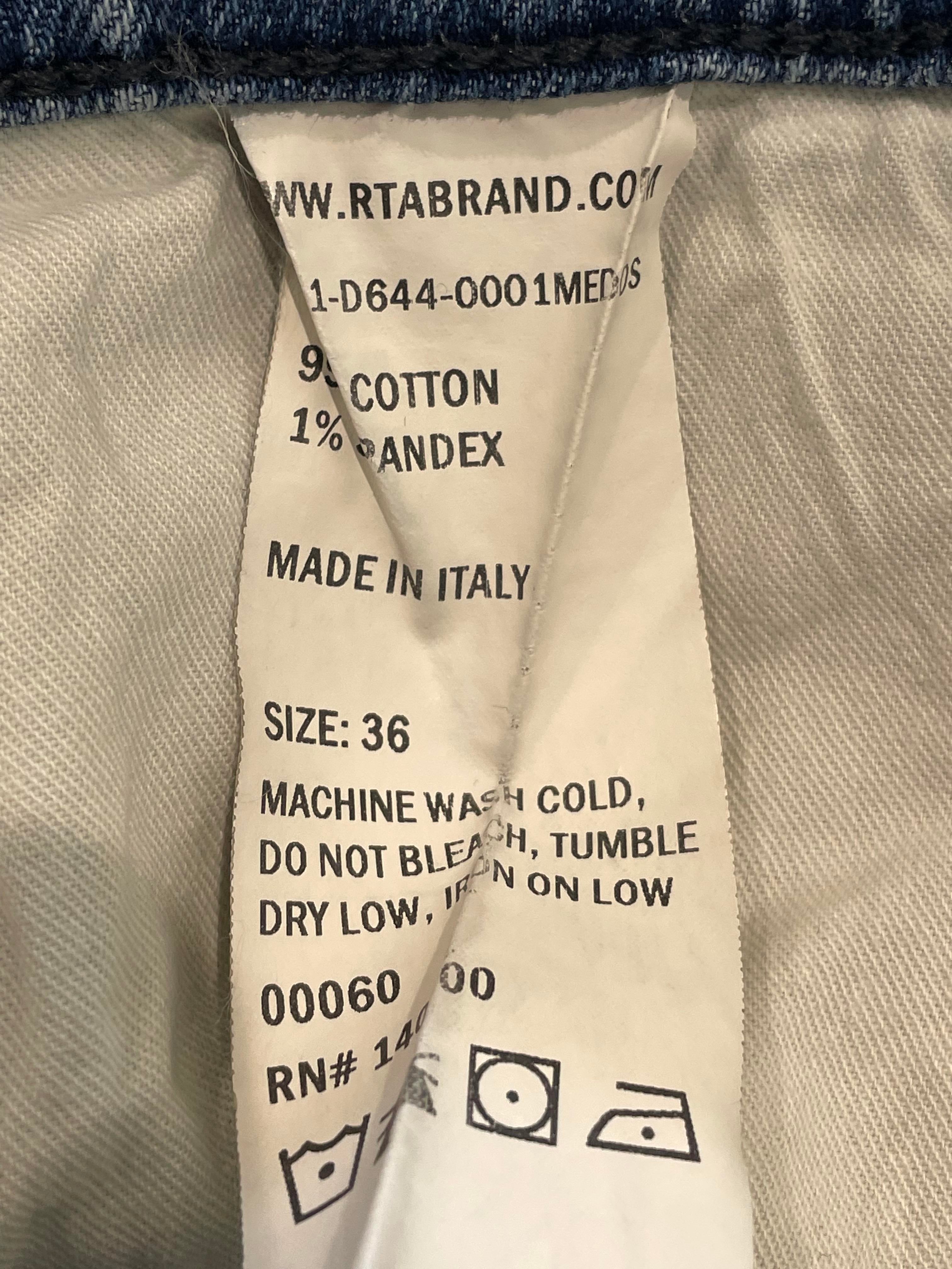 RTA Plain Light Wash Jeans