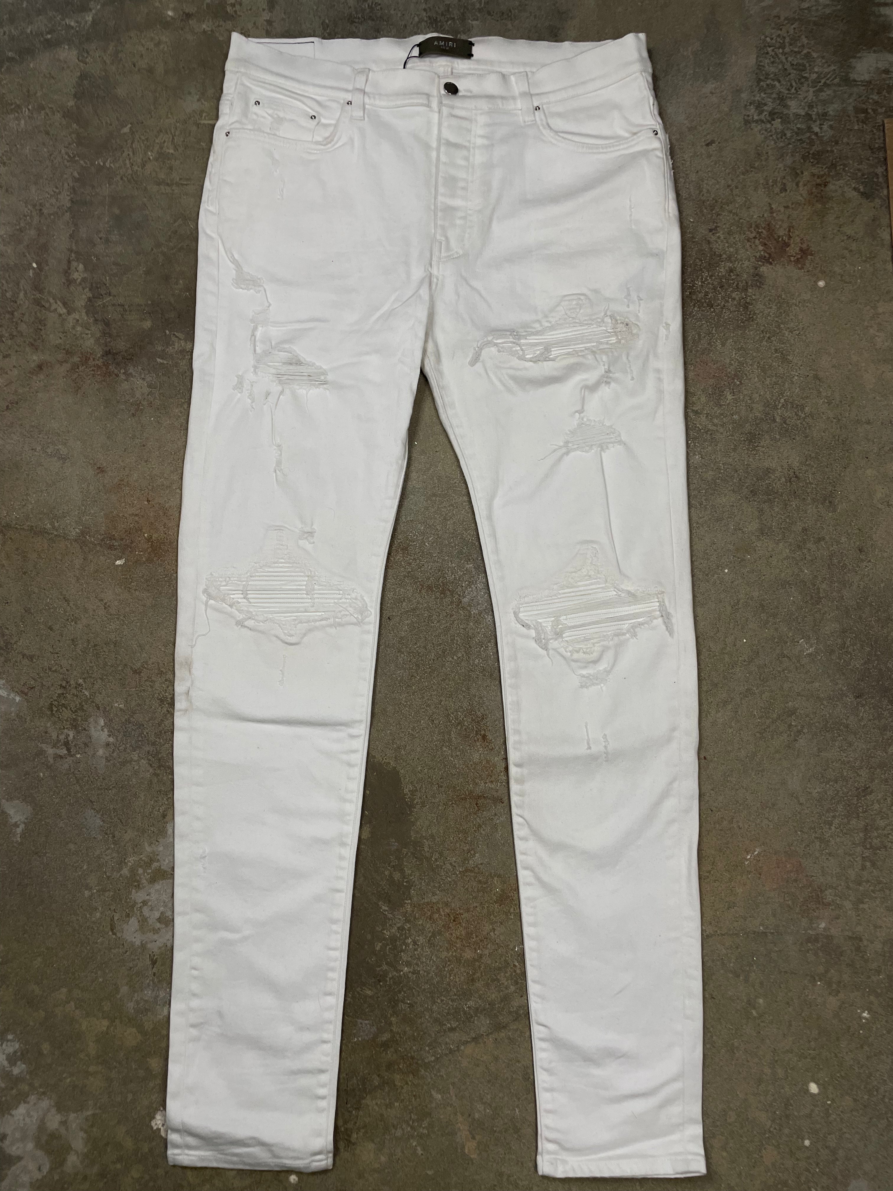 Amiri MX1 White White 38 Used
