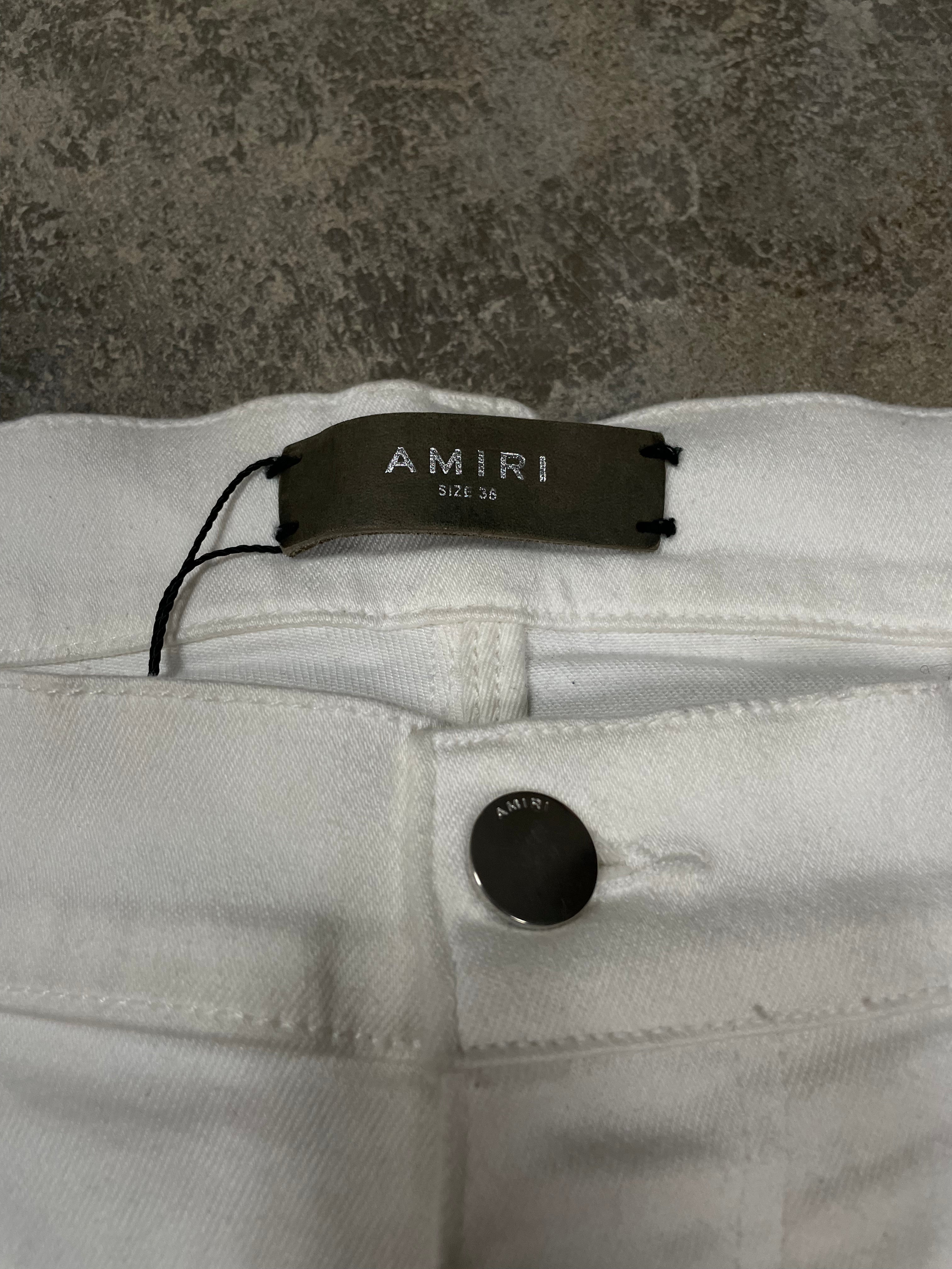 Amiri MX1 White White 38 Used