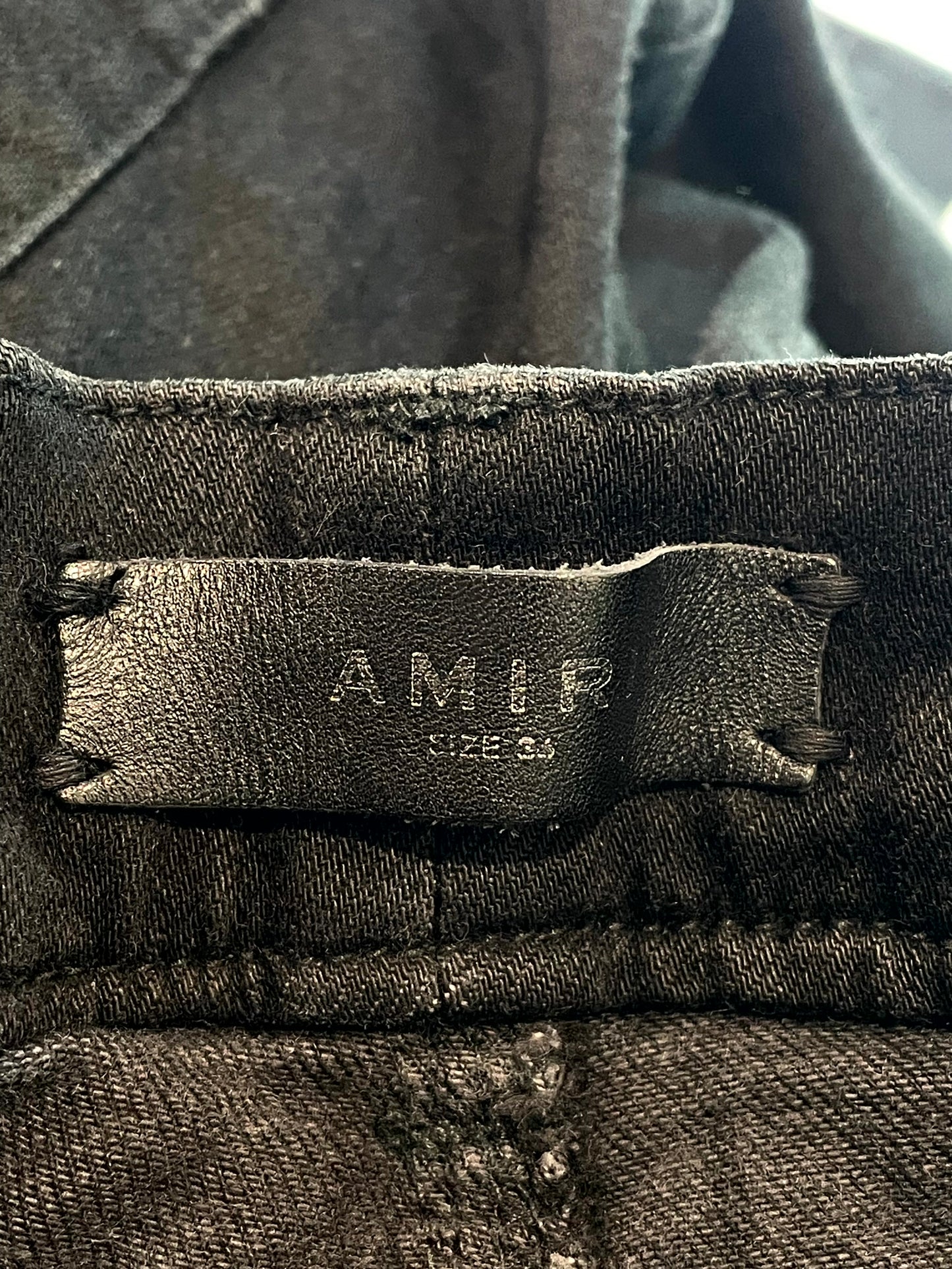 Amiri MX1 Old Season Black Jeans