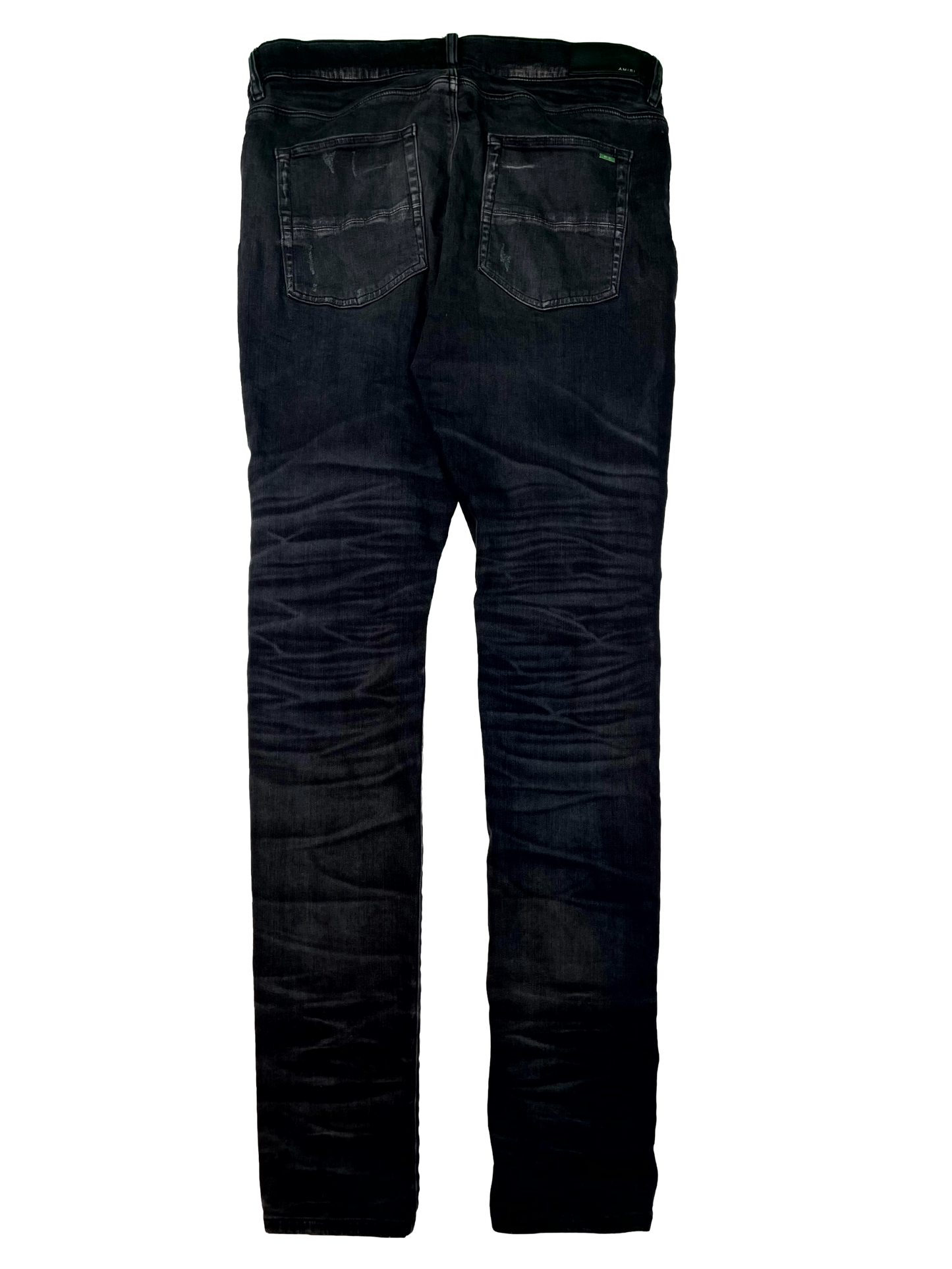 Amiri Thrasher Brown & Green Jeans