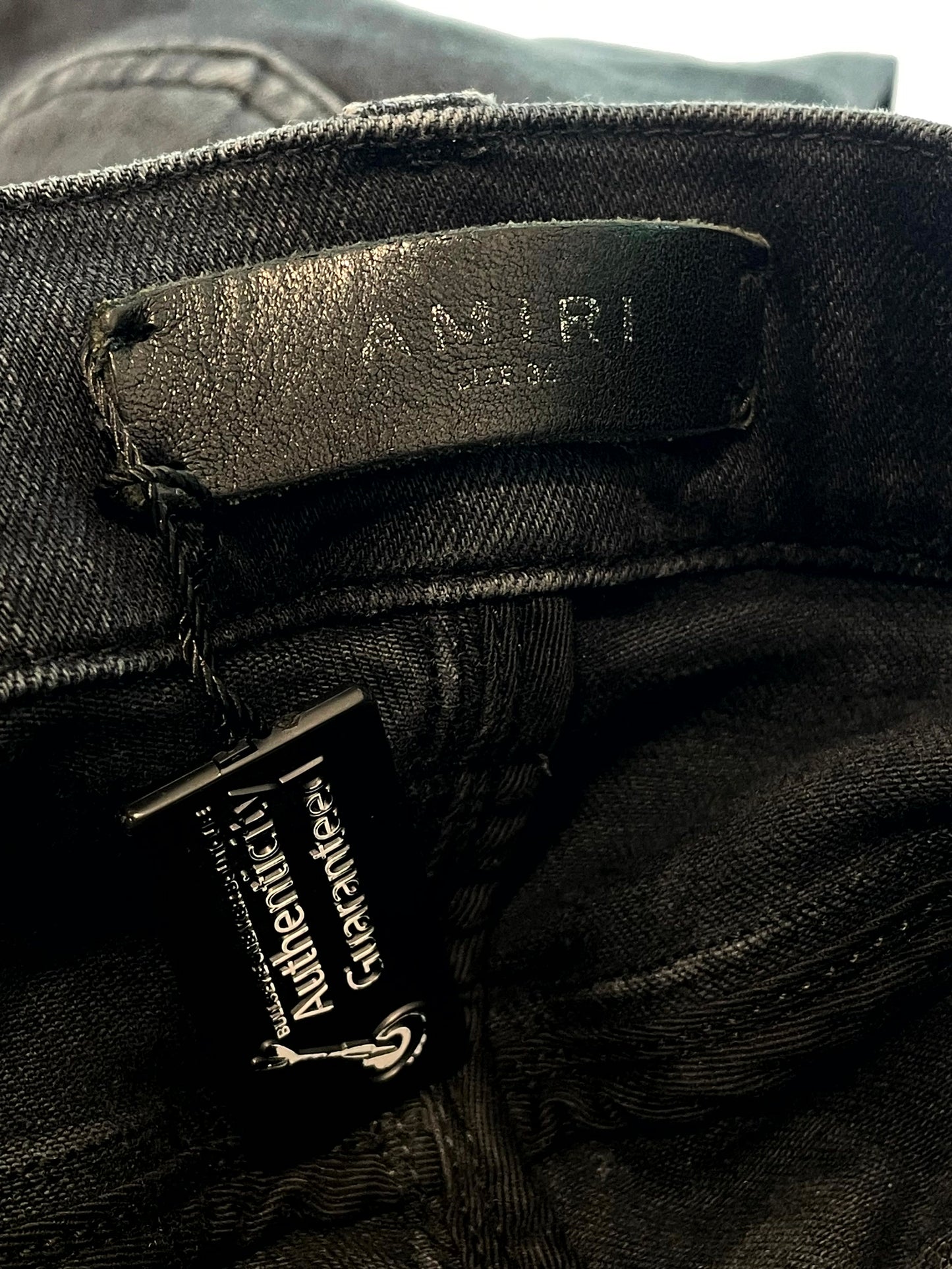 Amiri Thrasher Brown & Green Jeans
