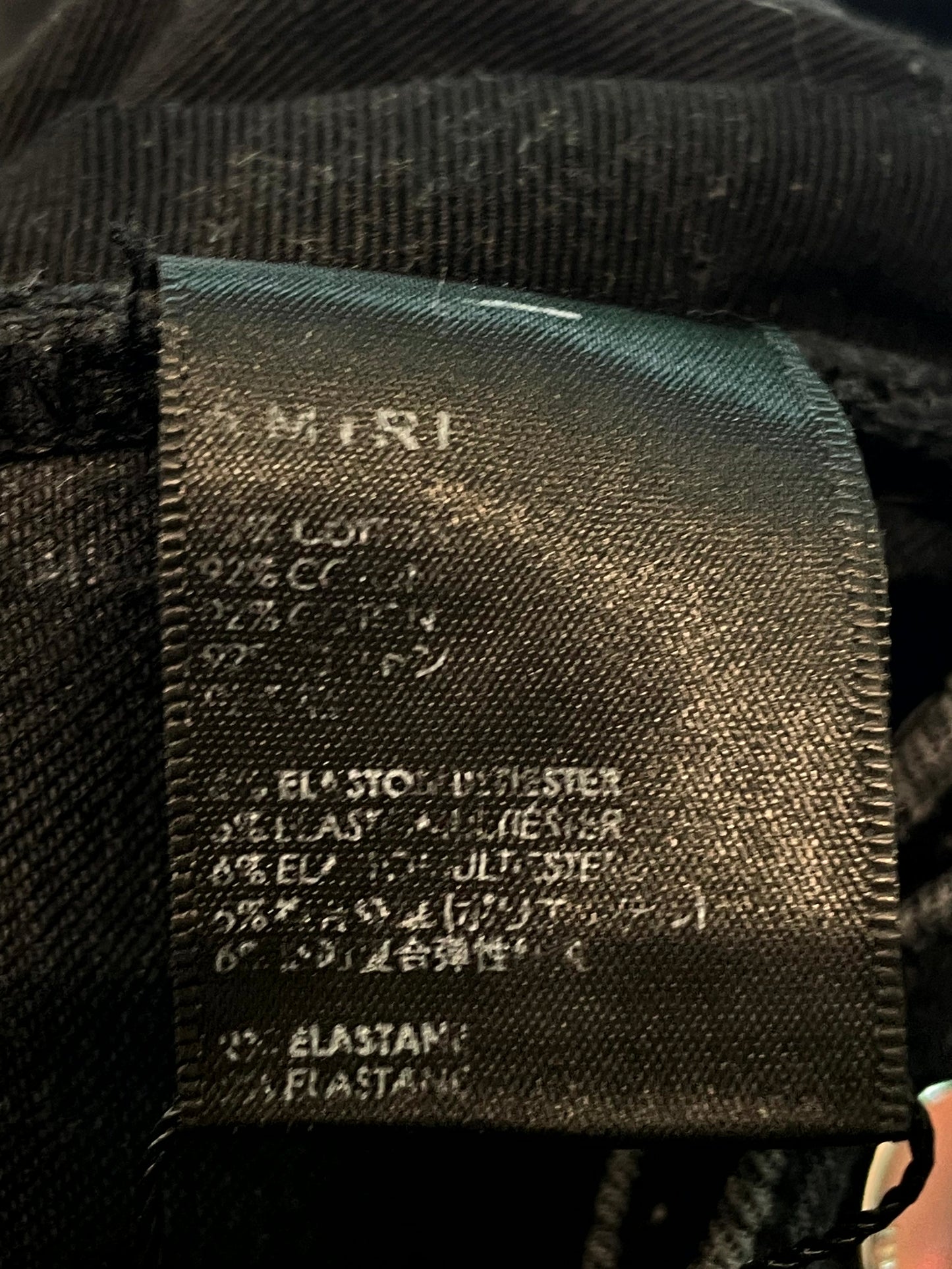 Amiri Thrasher Brown & Green Jeans