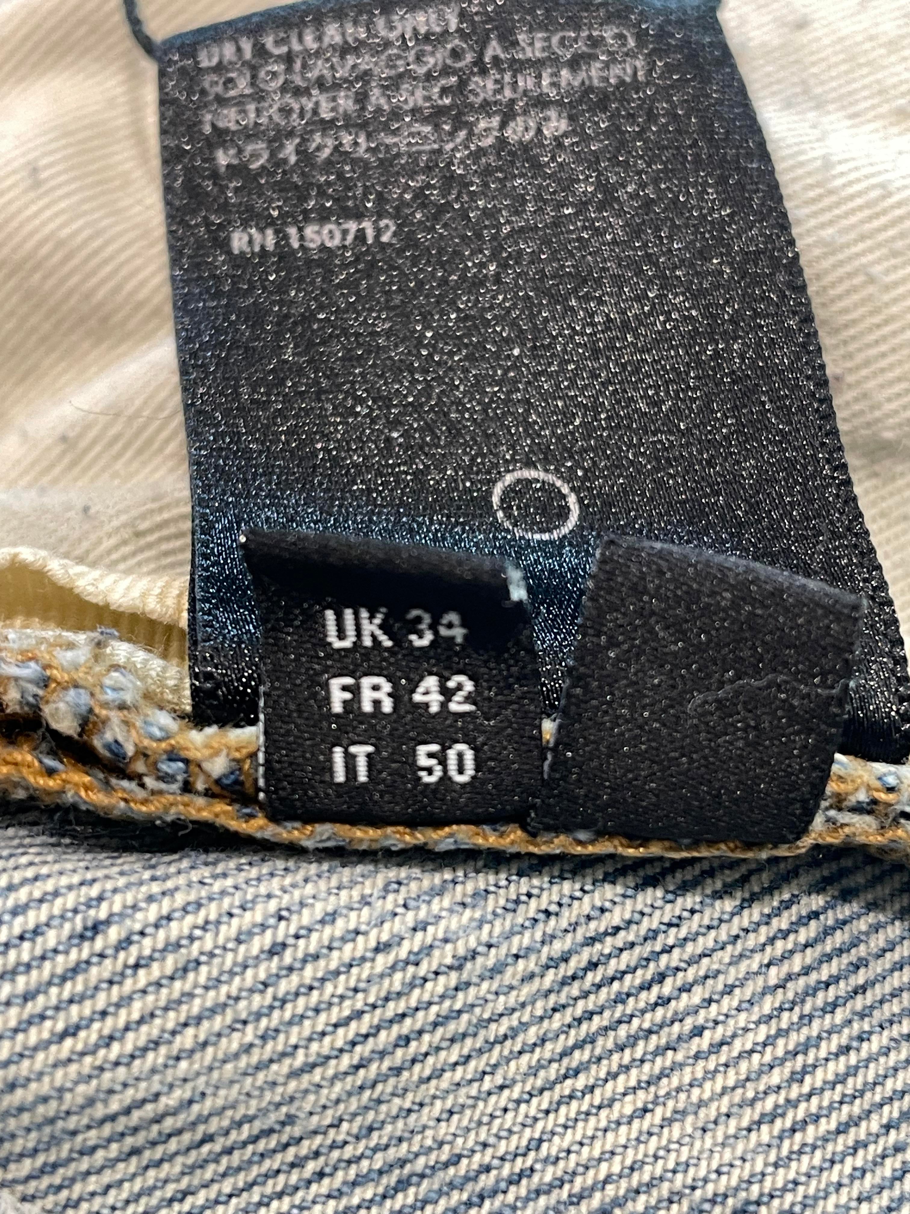 Amiri Light Wash Thrasher Ripped Jeans
