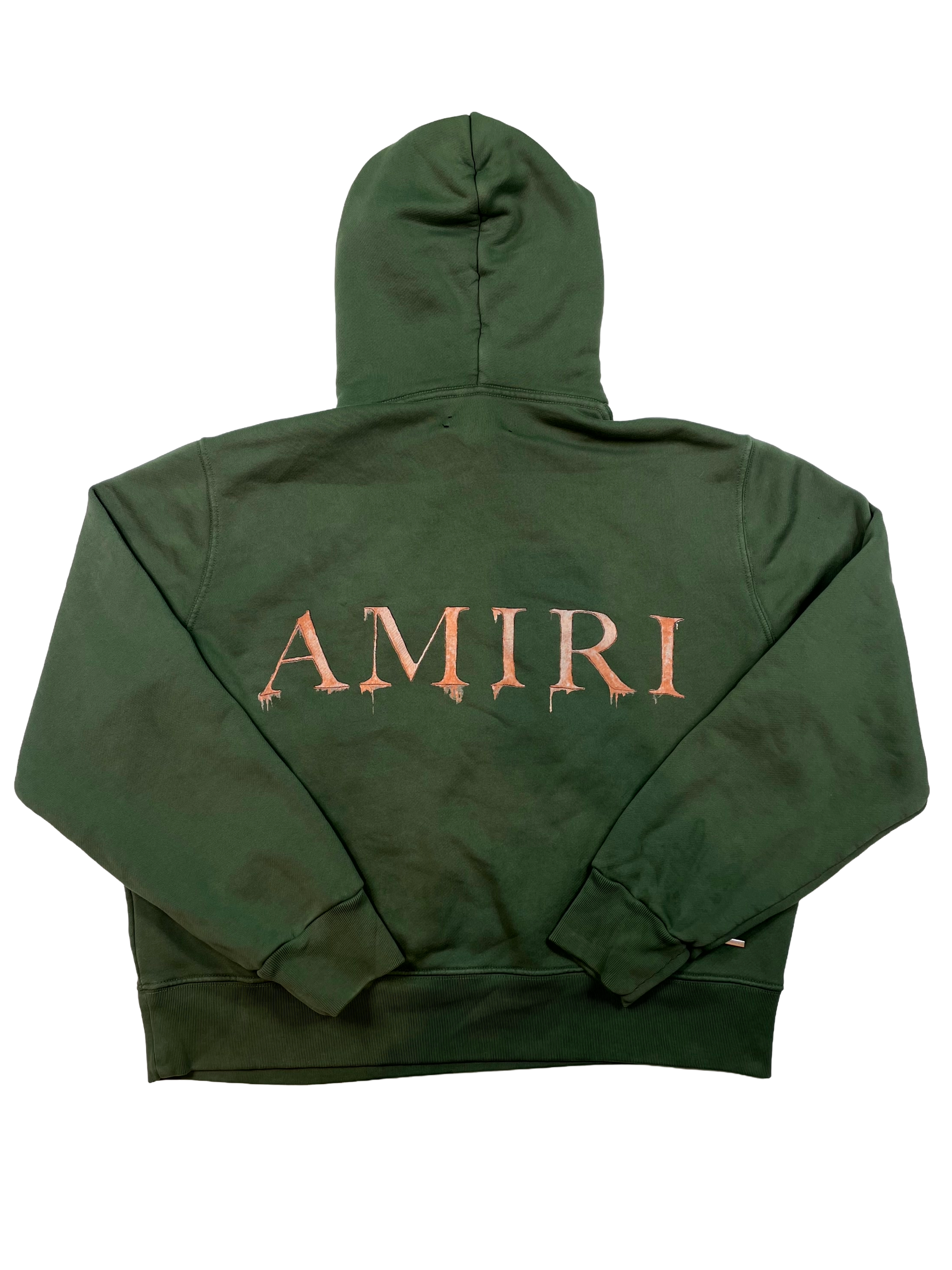 Amiri MA Green & Orange Hoodie