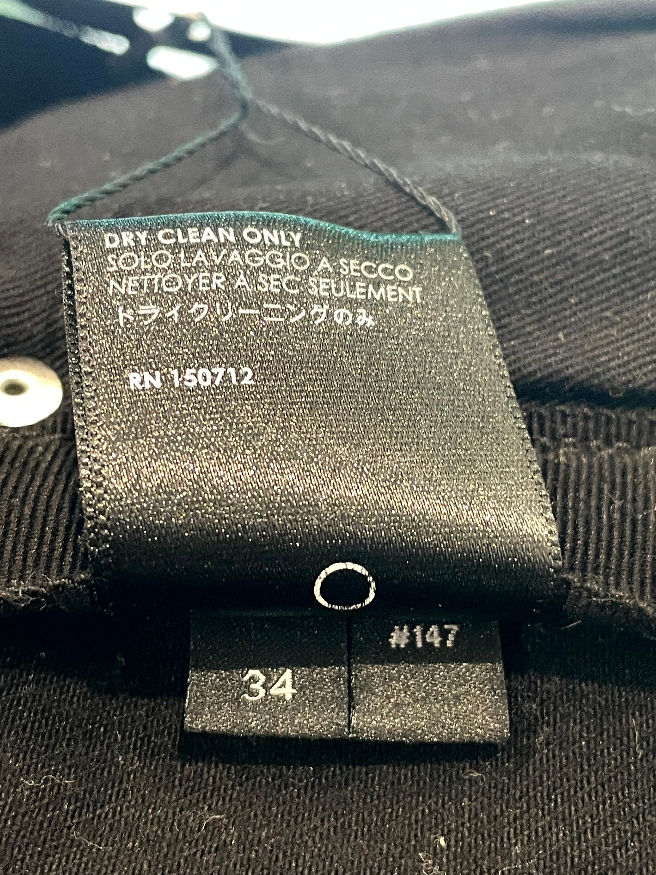 Amiri Black & Red Stripe Jeans