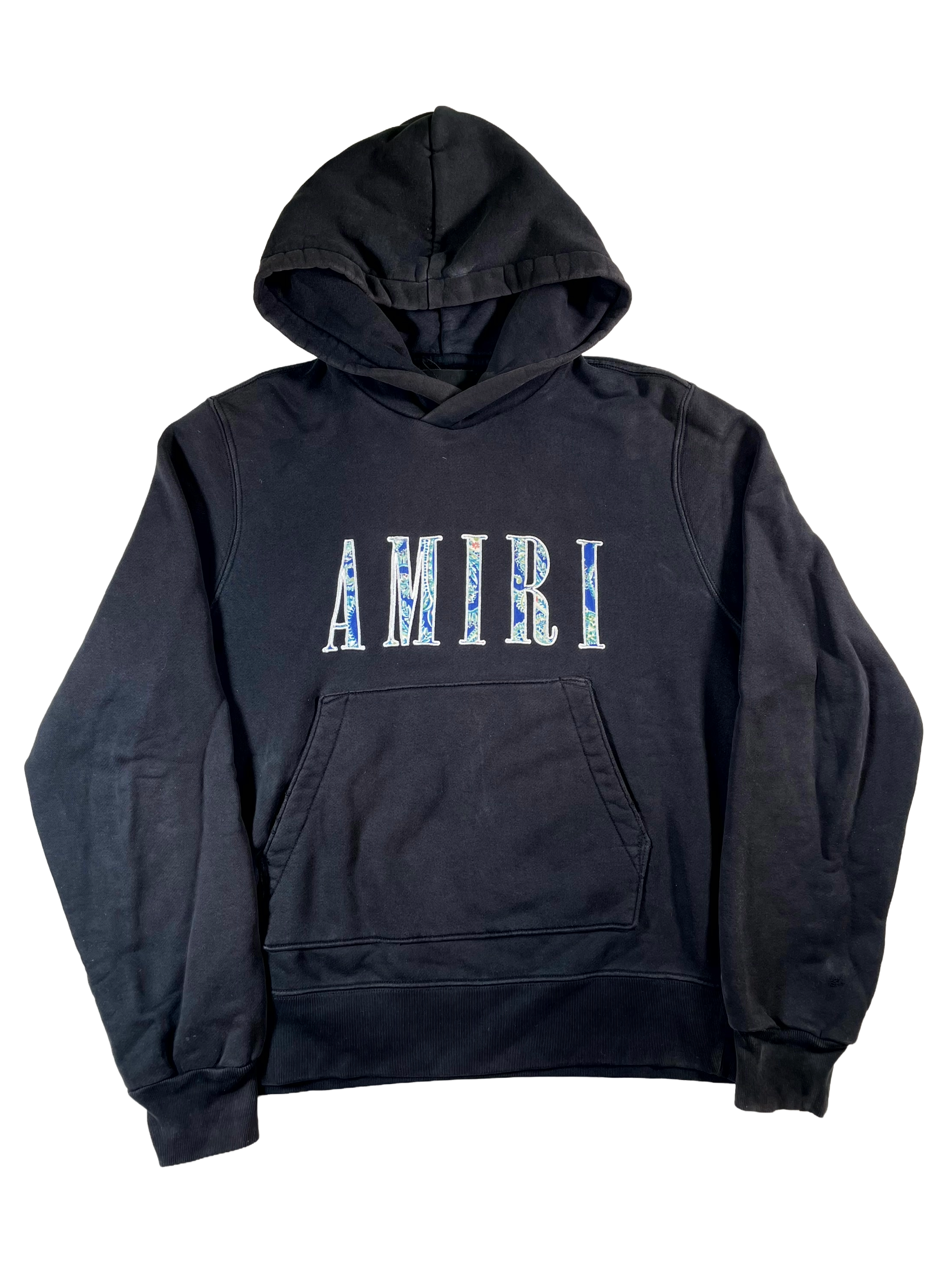 Amiri Floral Black Hoodie