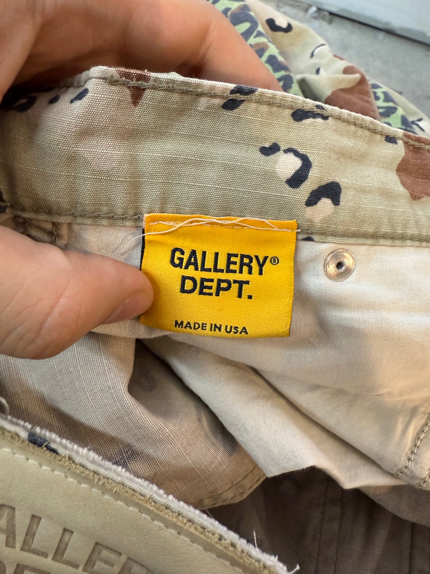 Gallery Dept Dessert Camo Flared Jeans