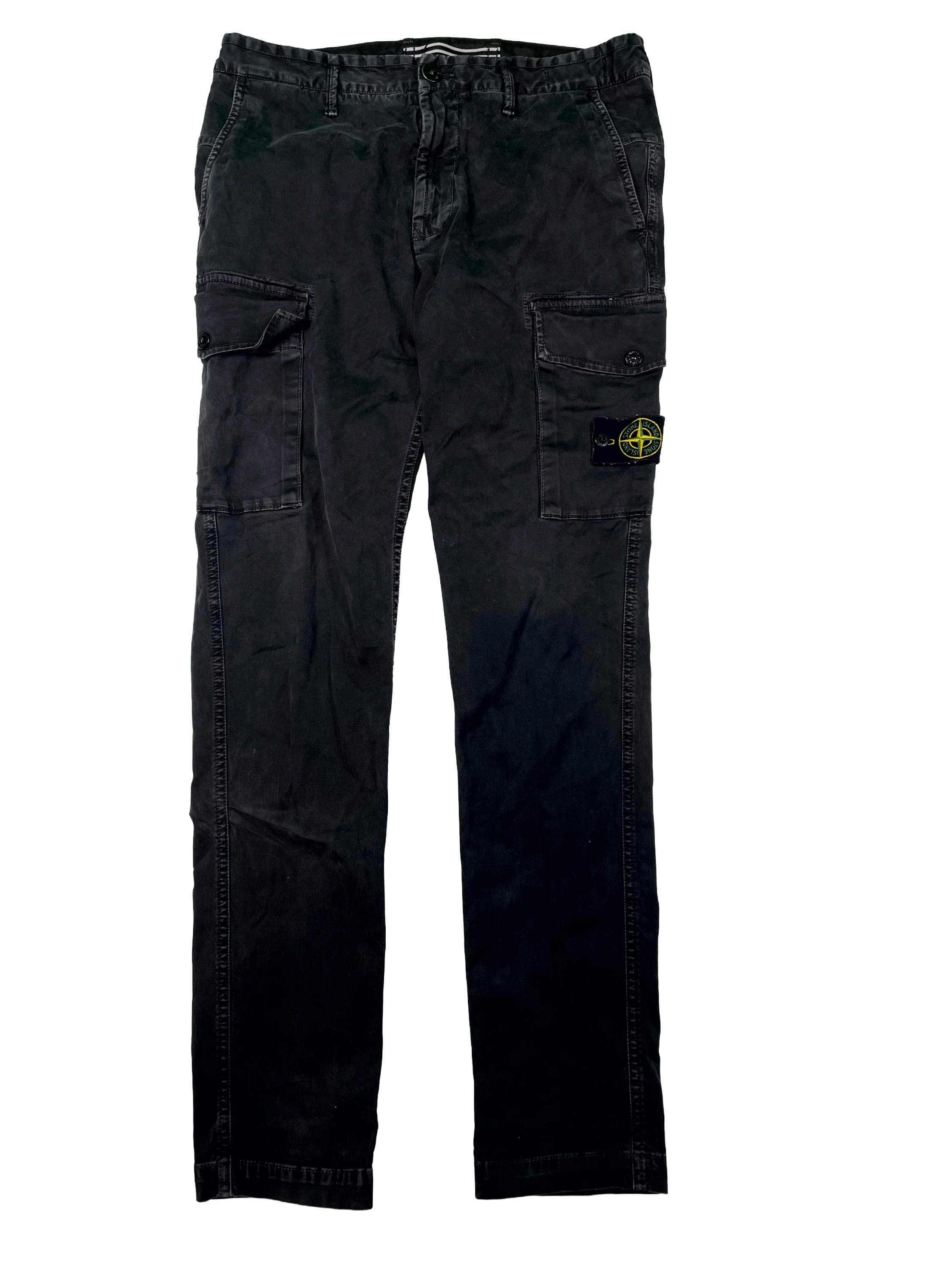 Stone Island Cargo Black Jeans