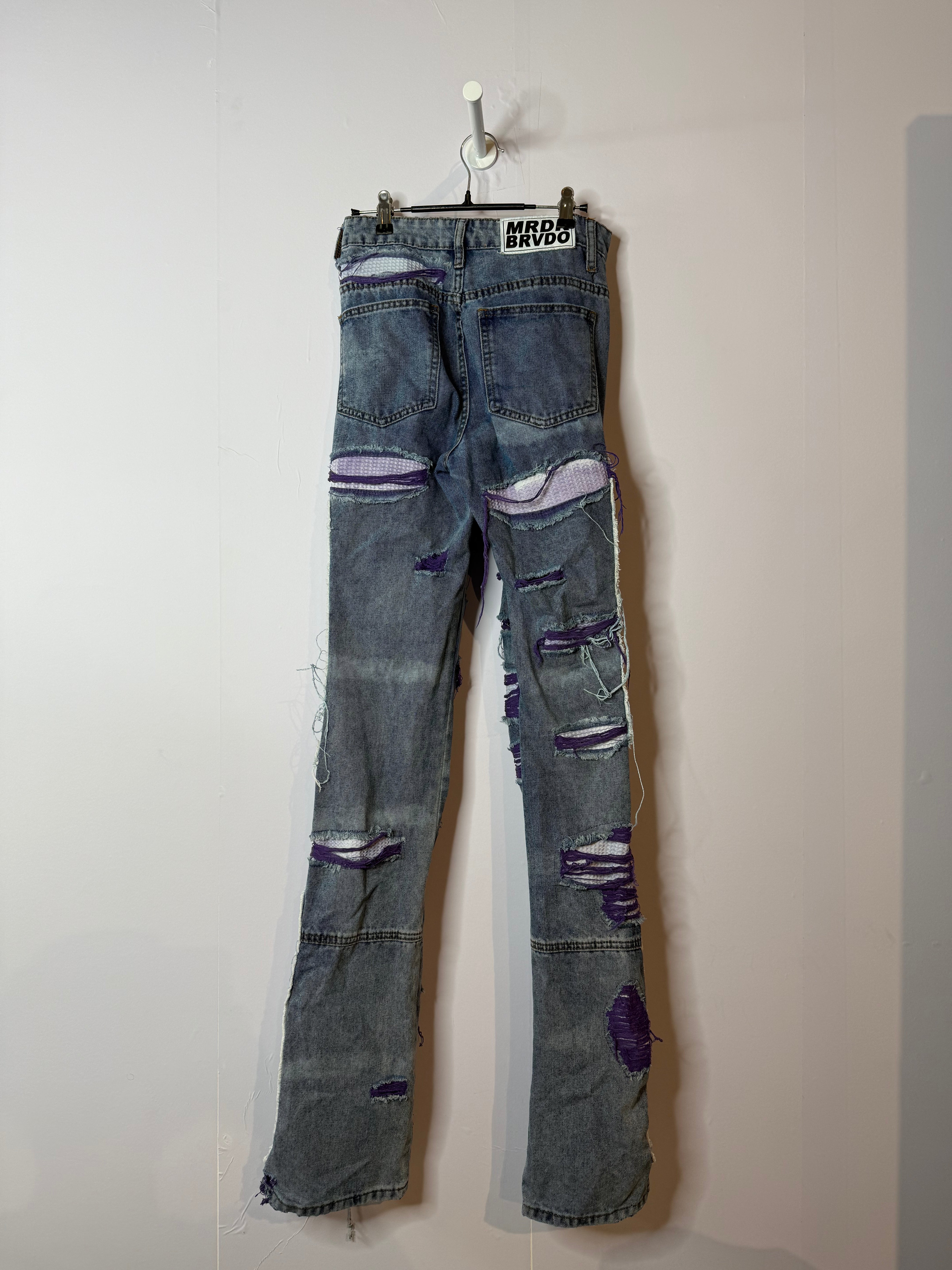 WDW Purple Window Blue Jeans