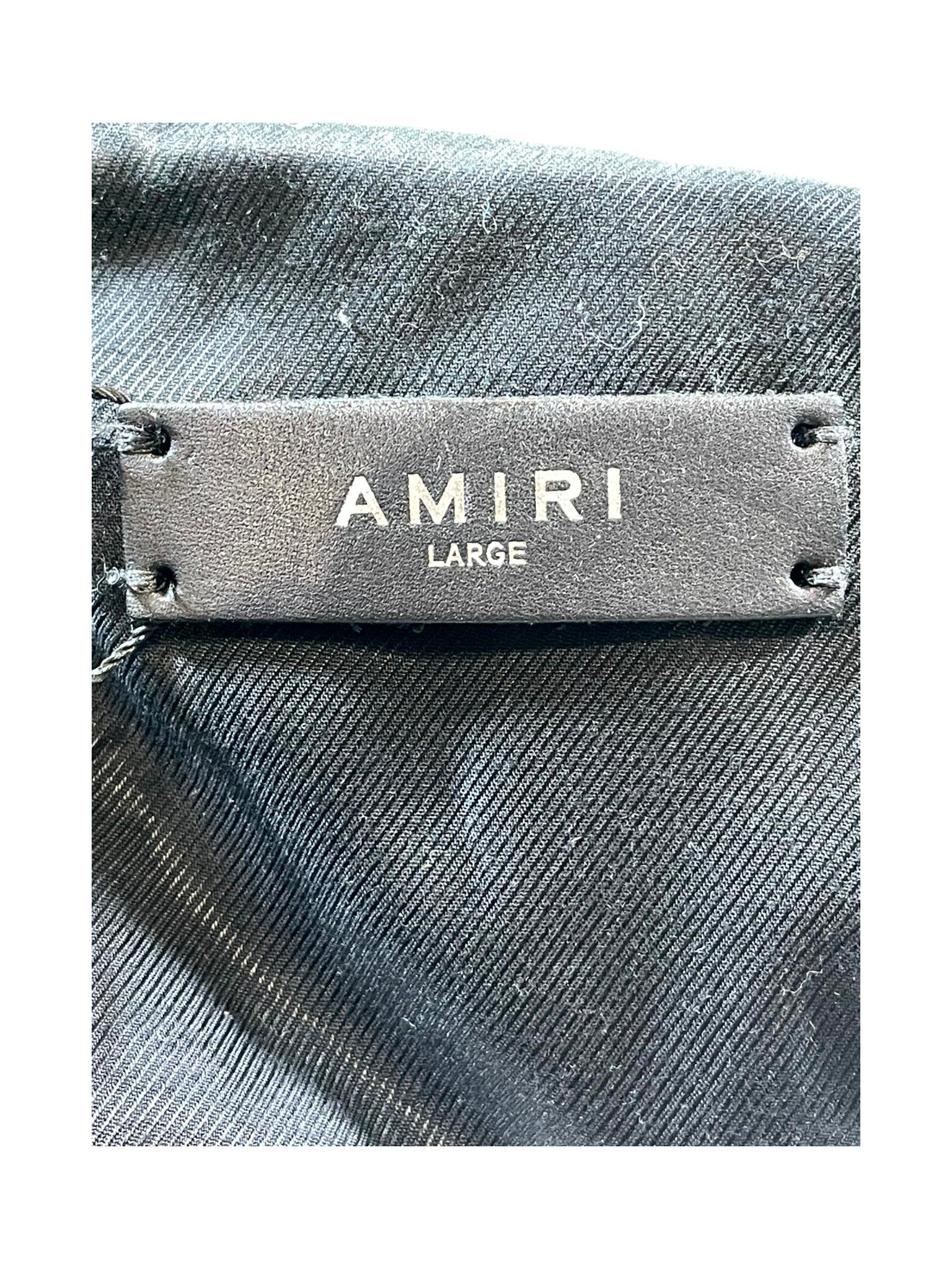 Amiri "Shearling Varsity" Brown & Black Jacket