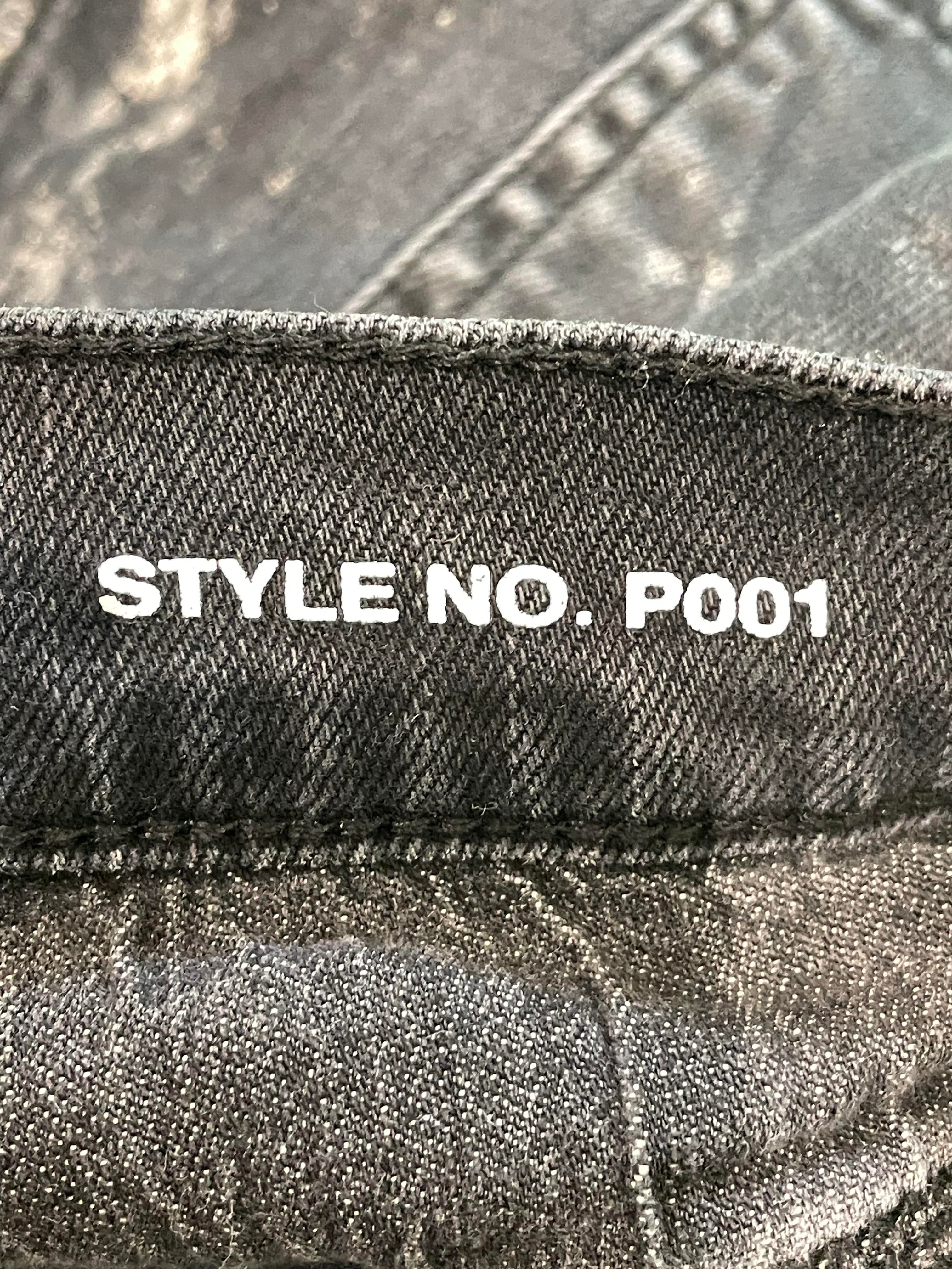 Purple Brand "Distressed" Black Jeans