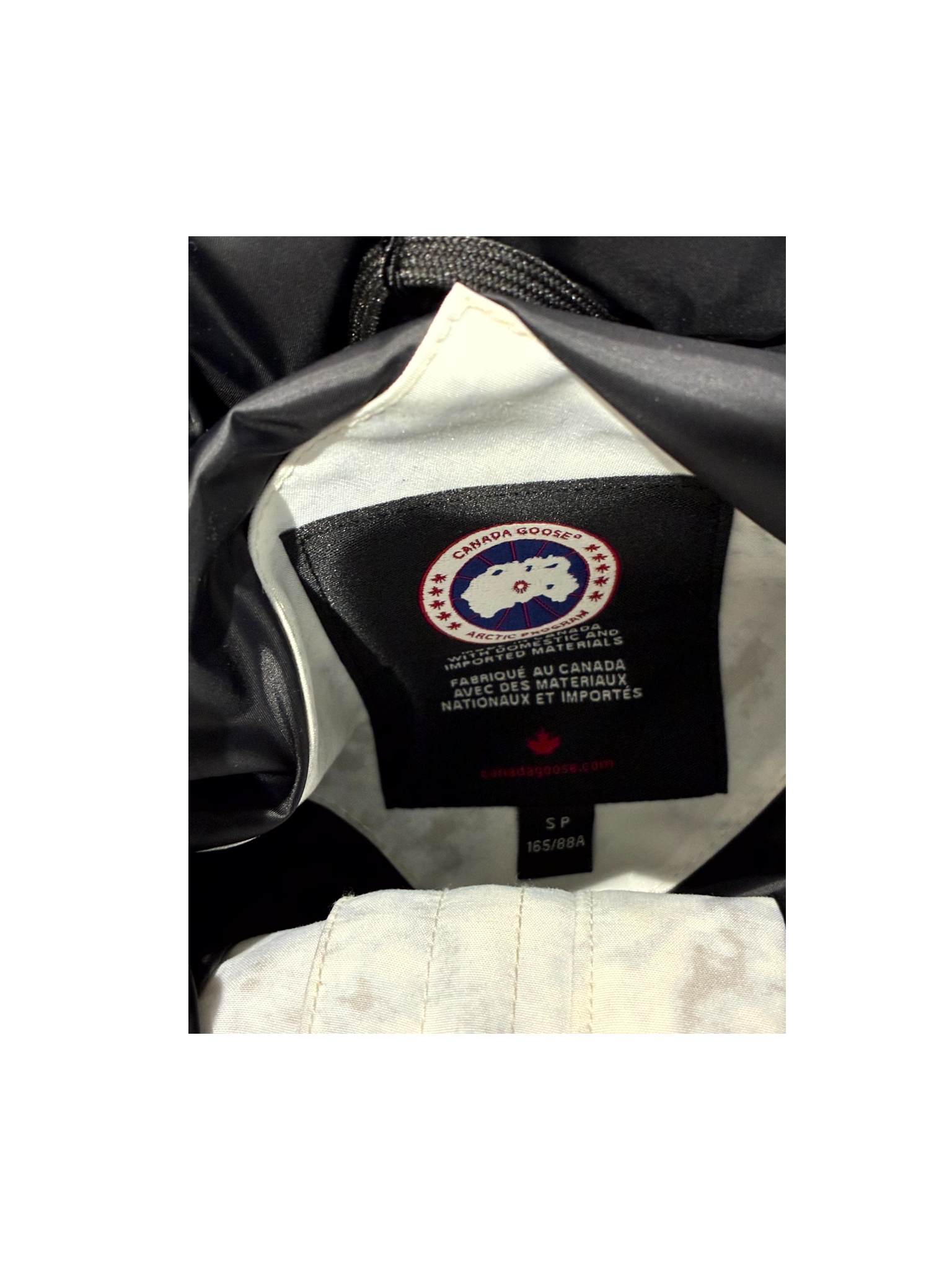 Canada goose glacial melt White Vest