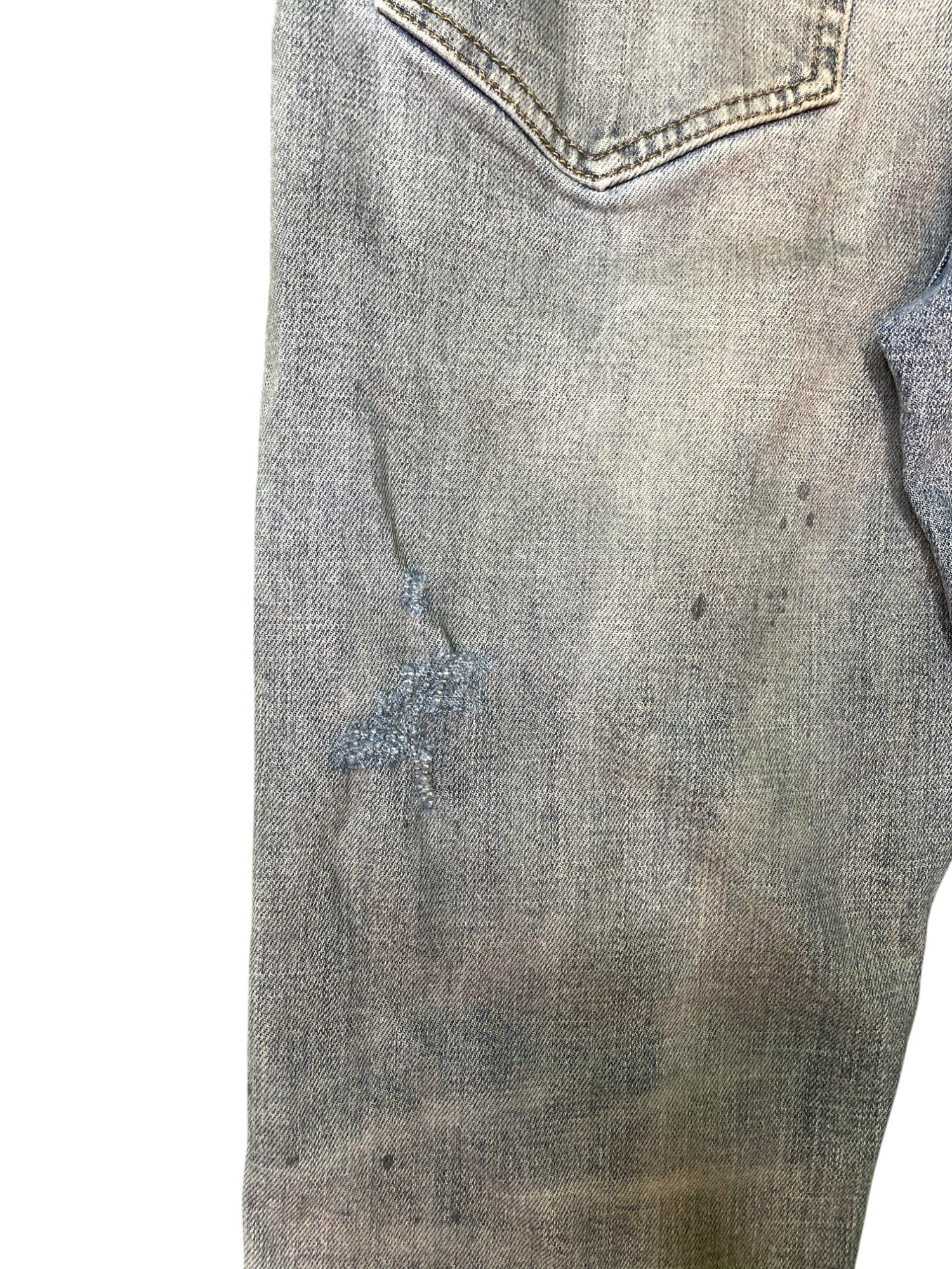 Purple Brand "Stitches" Light Wash Jeans