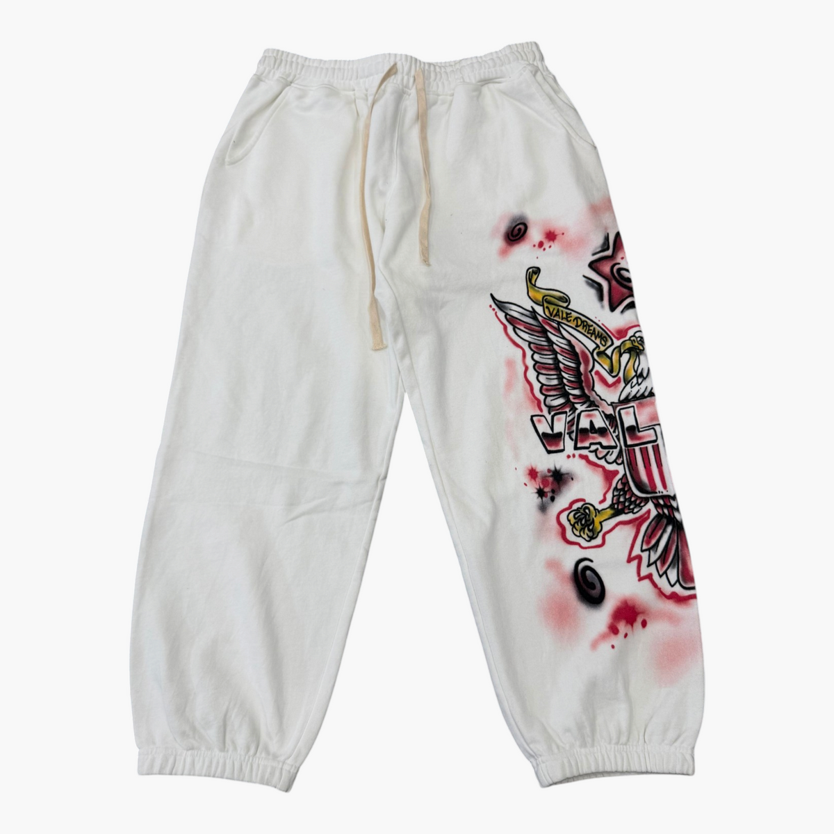 Vale Diplomats White & Red Sweats