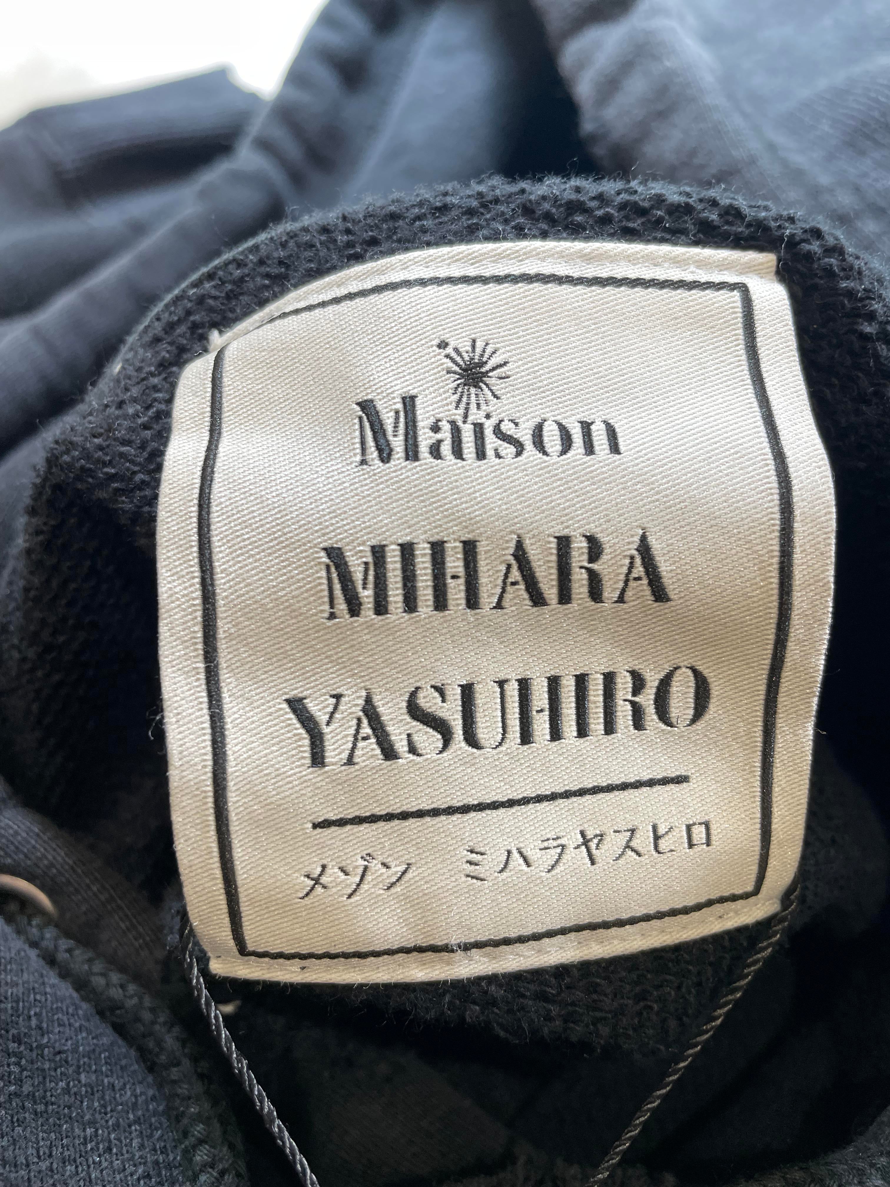 MMY Distressed Black Wash Hoodie