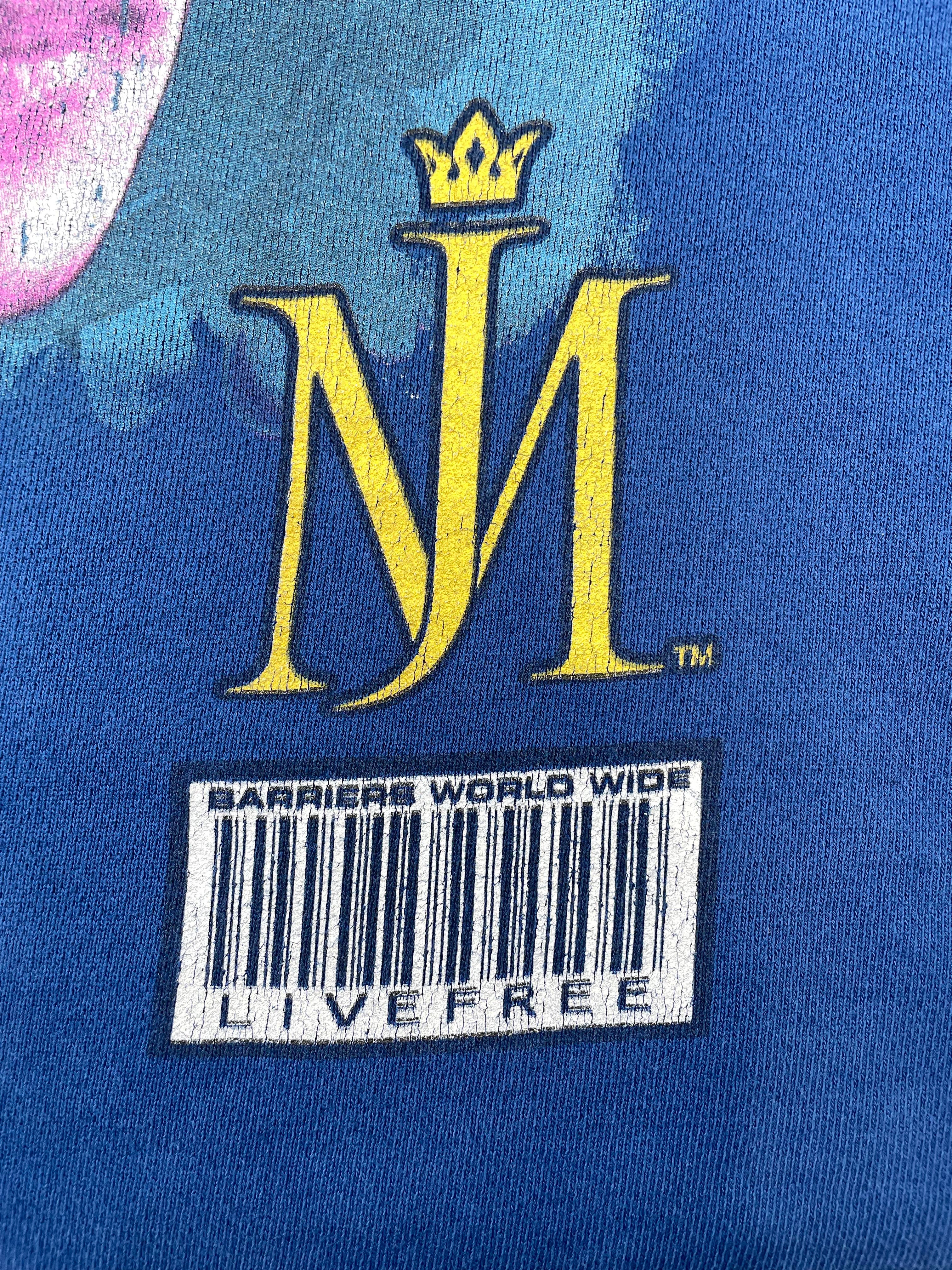Barriers Michael Jackson Blue Hoodie