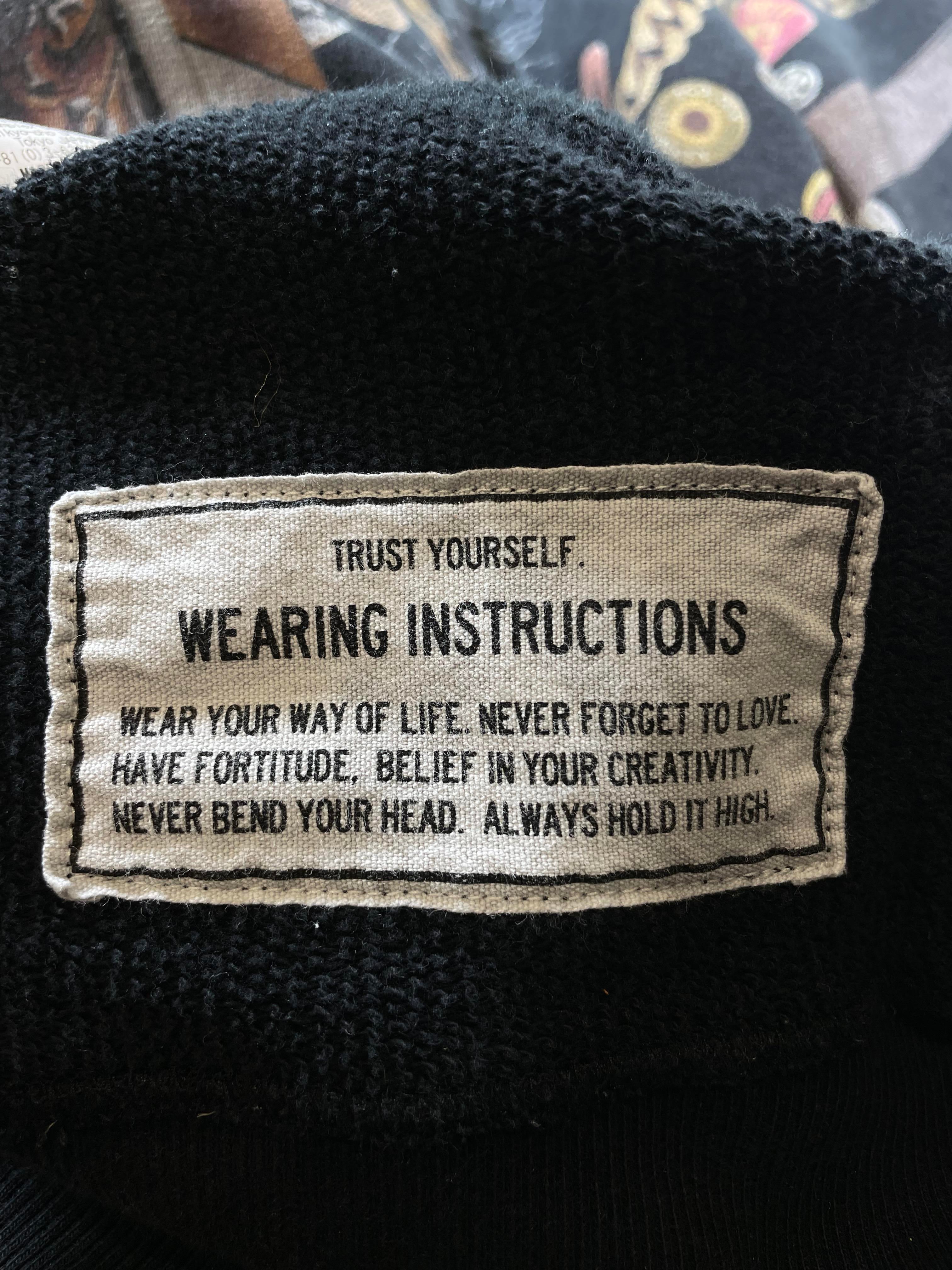 MMY Distressed Black Wash Hoodie