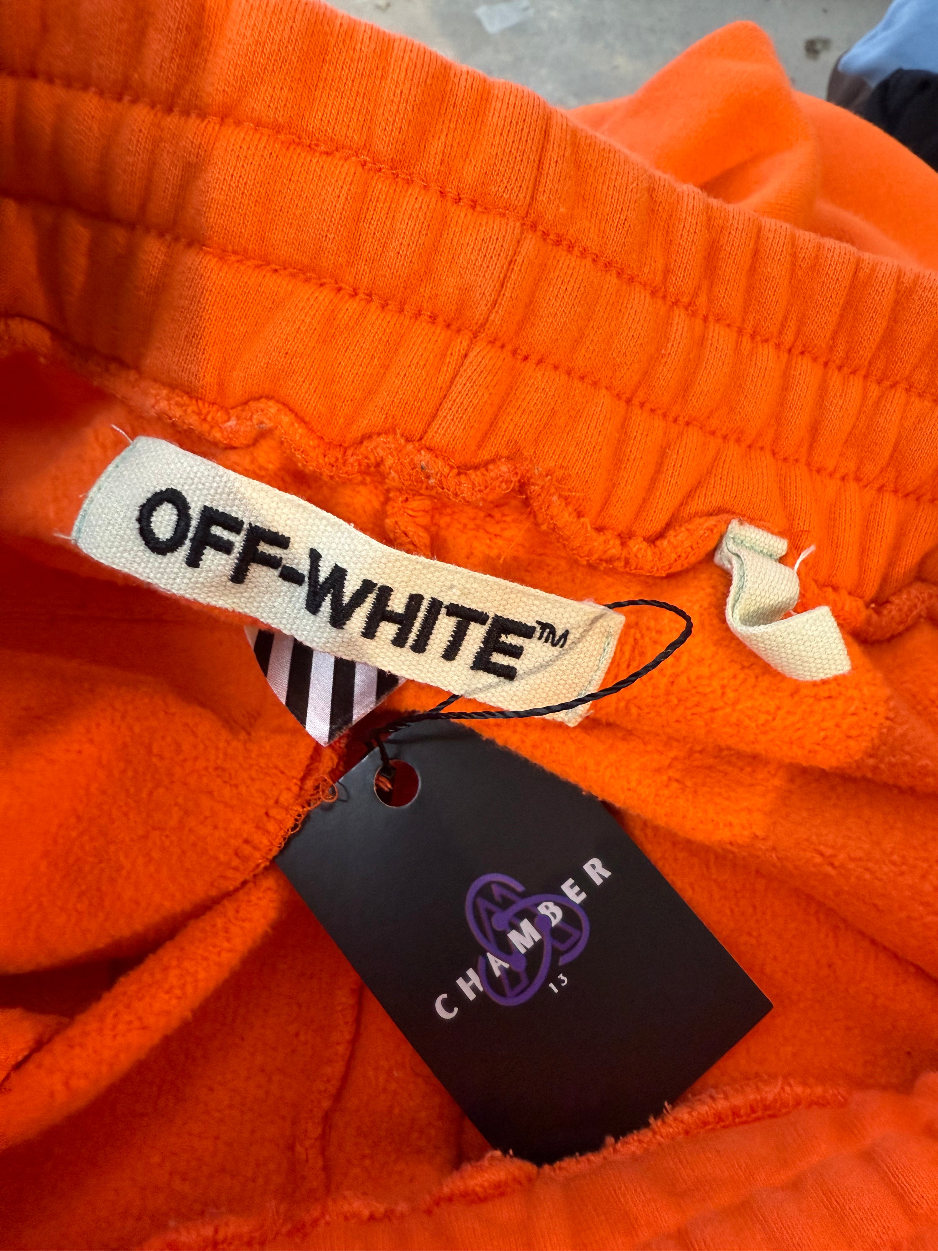 Off-White Vlone Orange Sweatpants