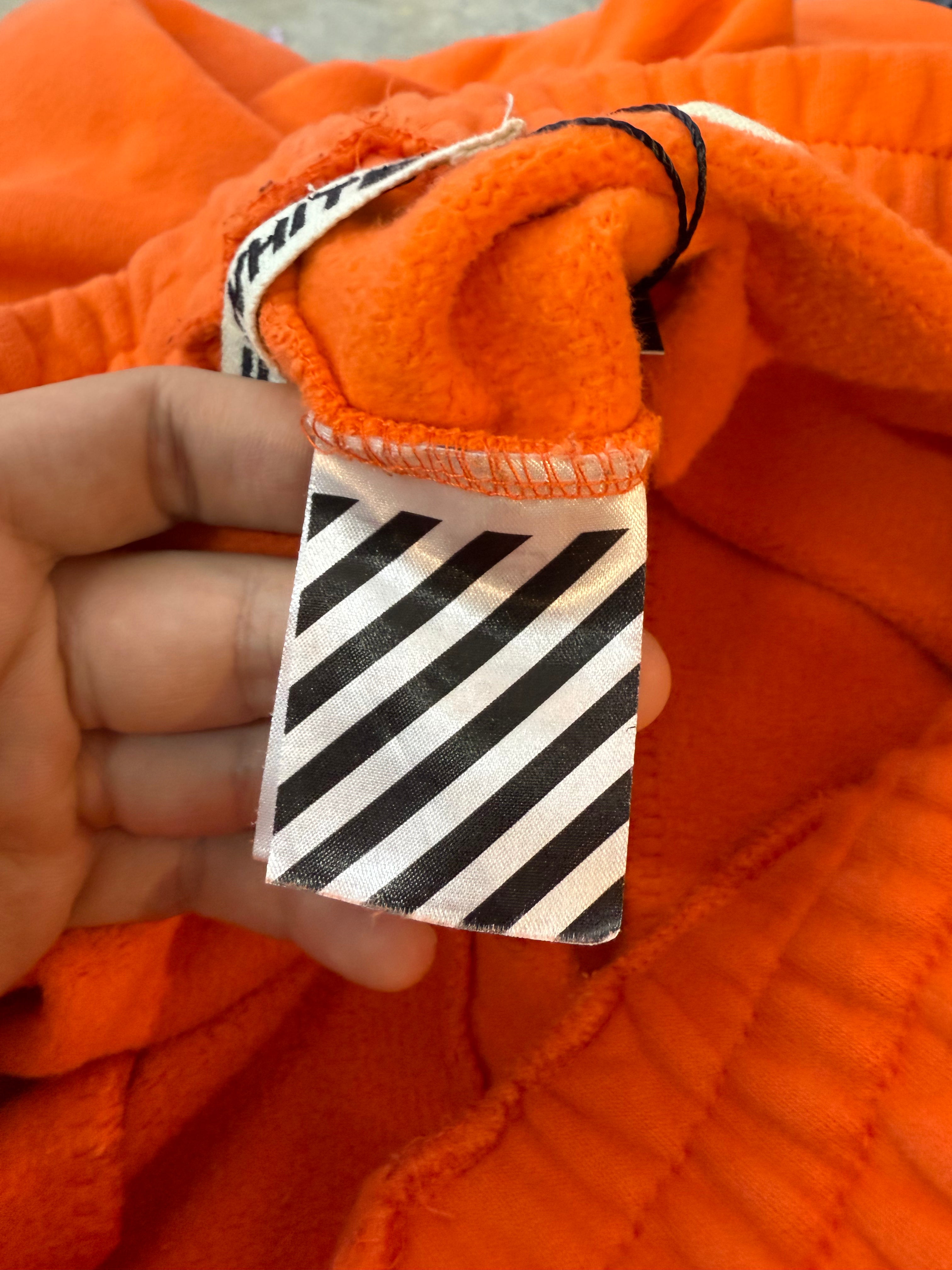 Off-White Vlone Orange Sweatpants