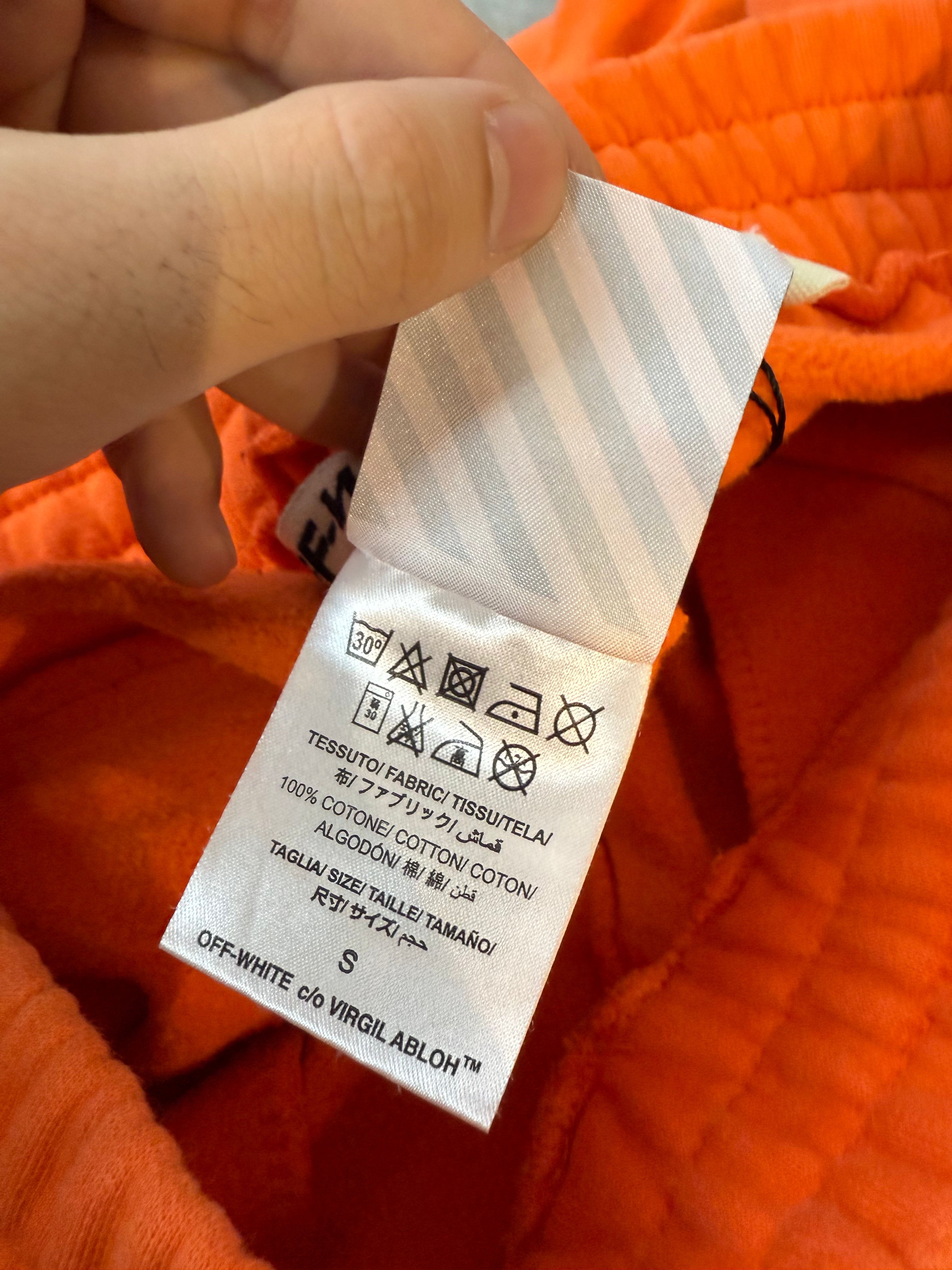 Off-White Vlone Orange Sweatpants