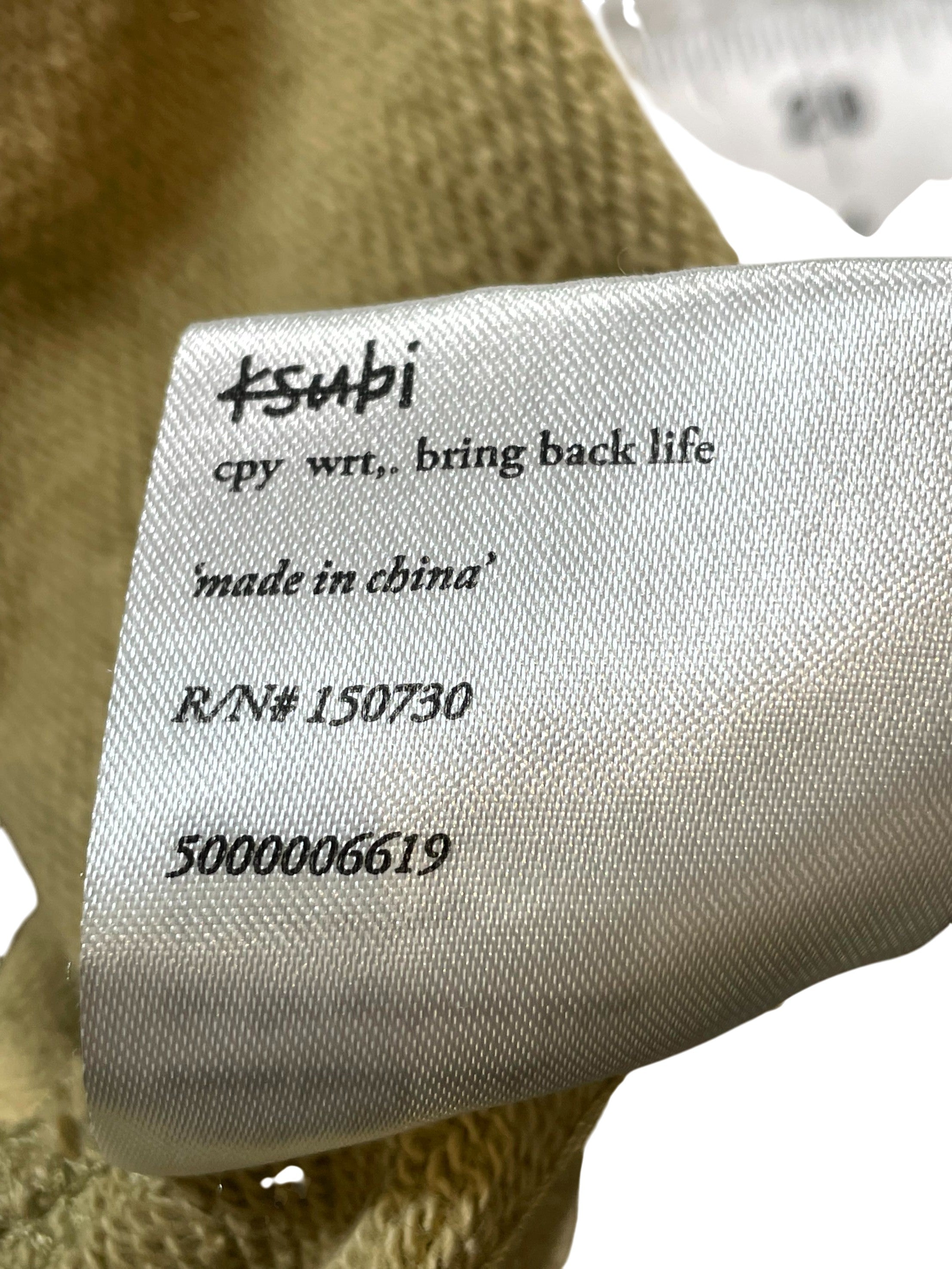 Ksubi Sunfade Olive Hoodie