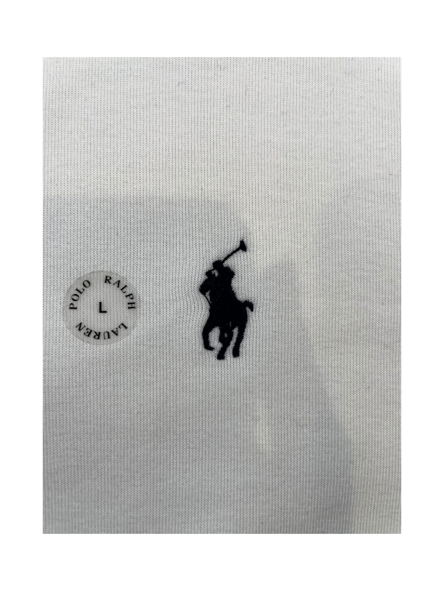 Polo Zip Up Cream & Black Hoodie