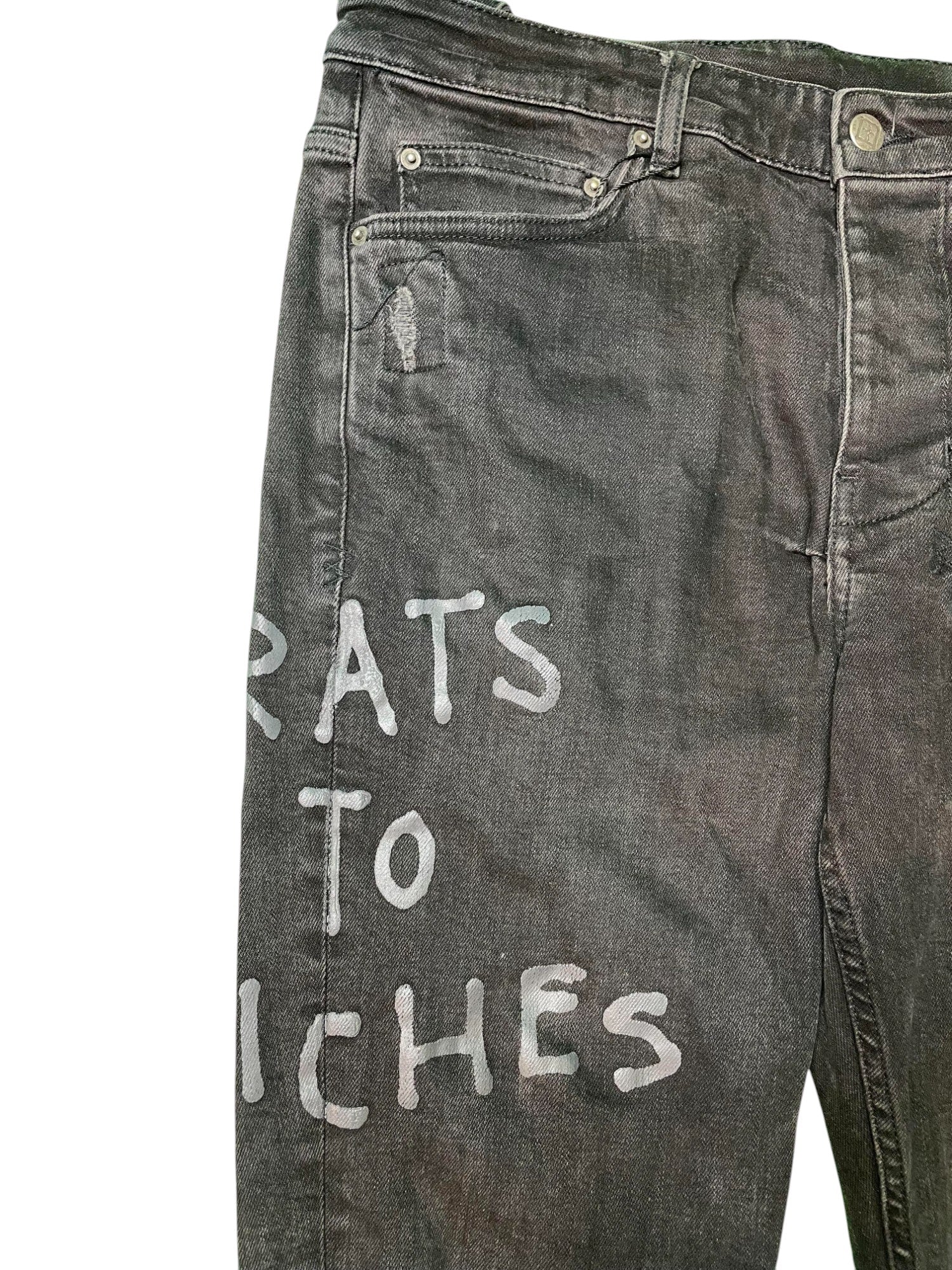 Ksubi "Rats to Riches" Black Jeans