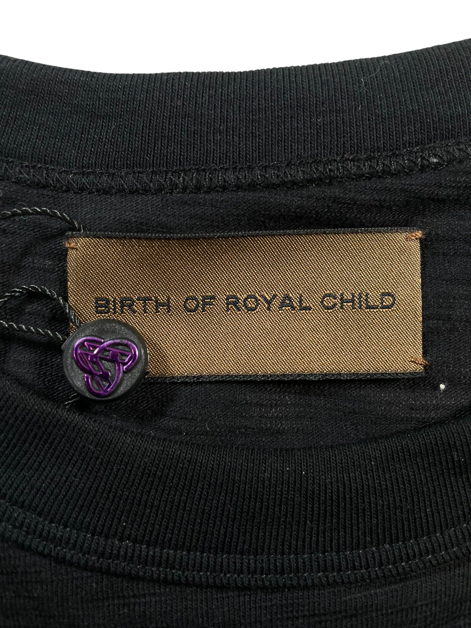 Birth Of A Royal Child Peral Black Tee