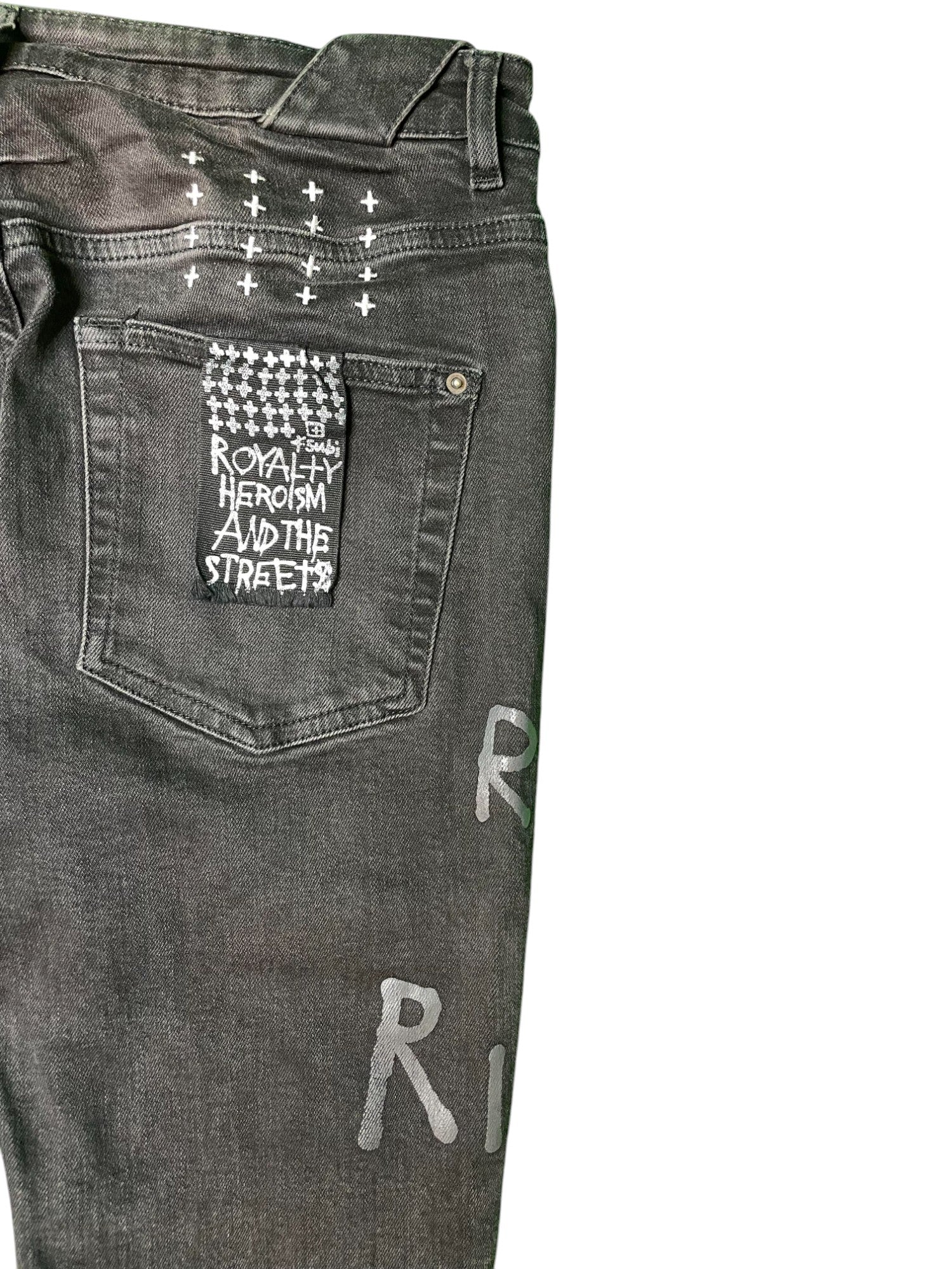 Ksubi "Rats to Riches" Black Jeans