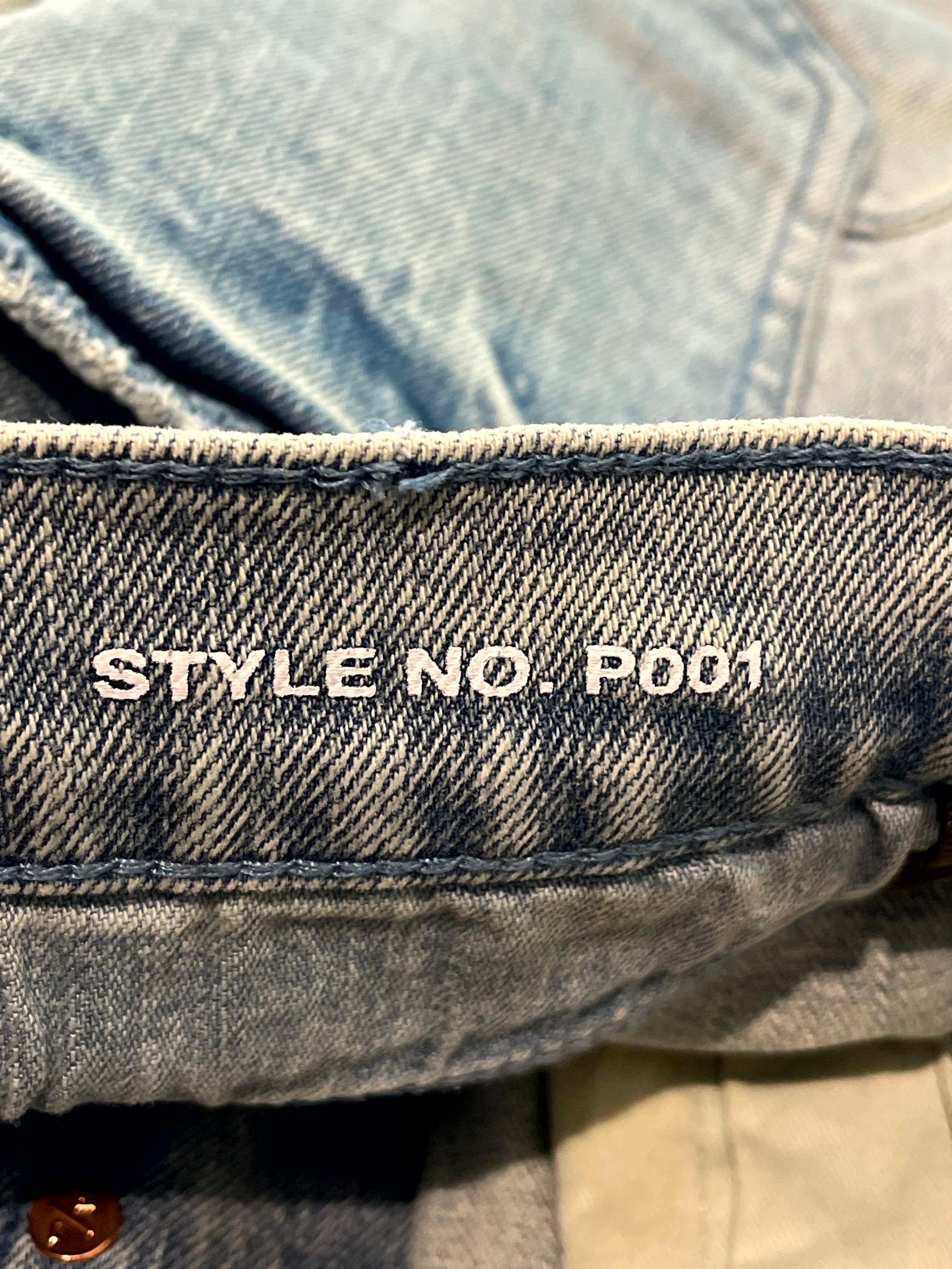 Purple Plain Light Wash Jeans