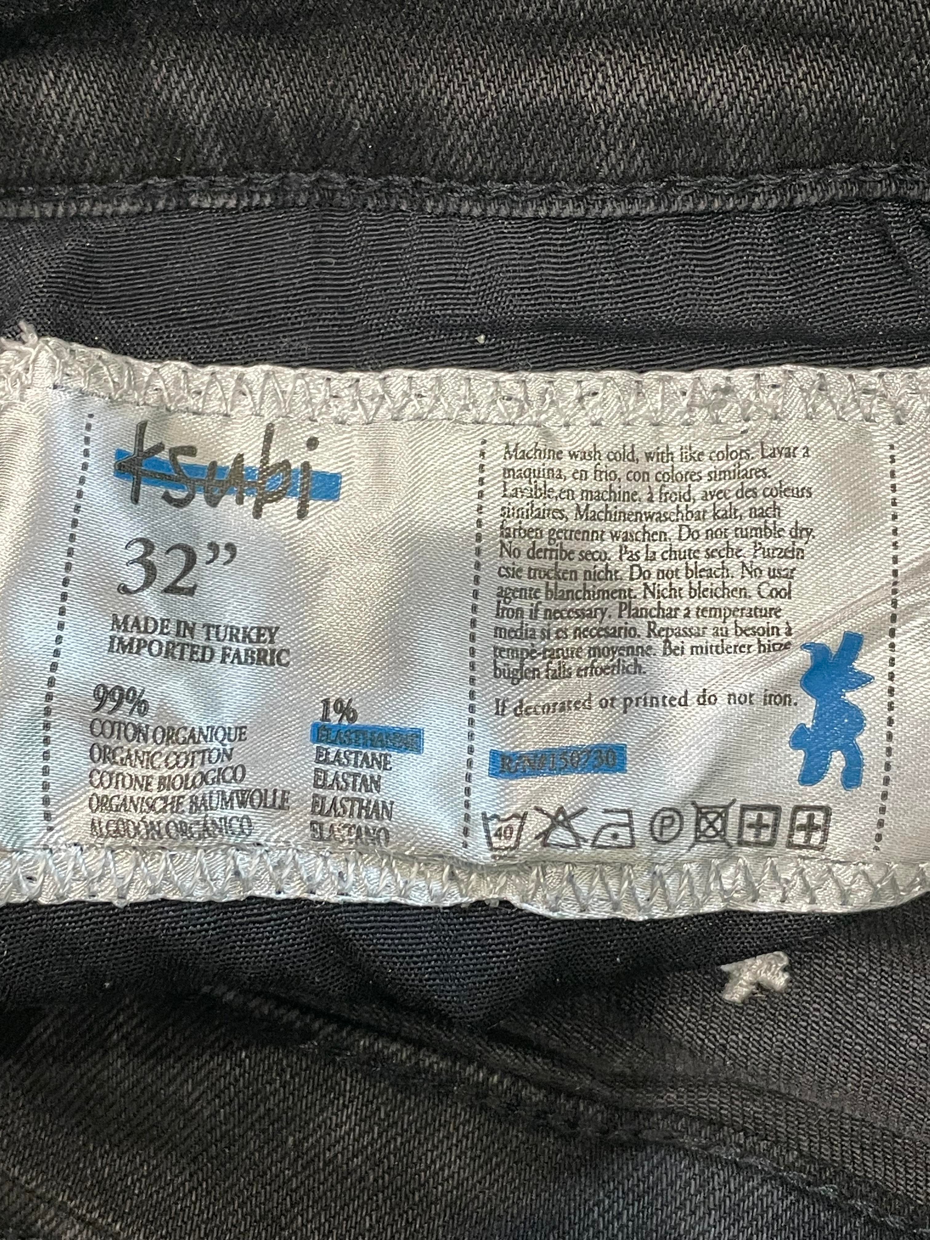 Ksubi "Rats to Riches" Black Jeans