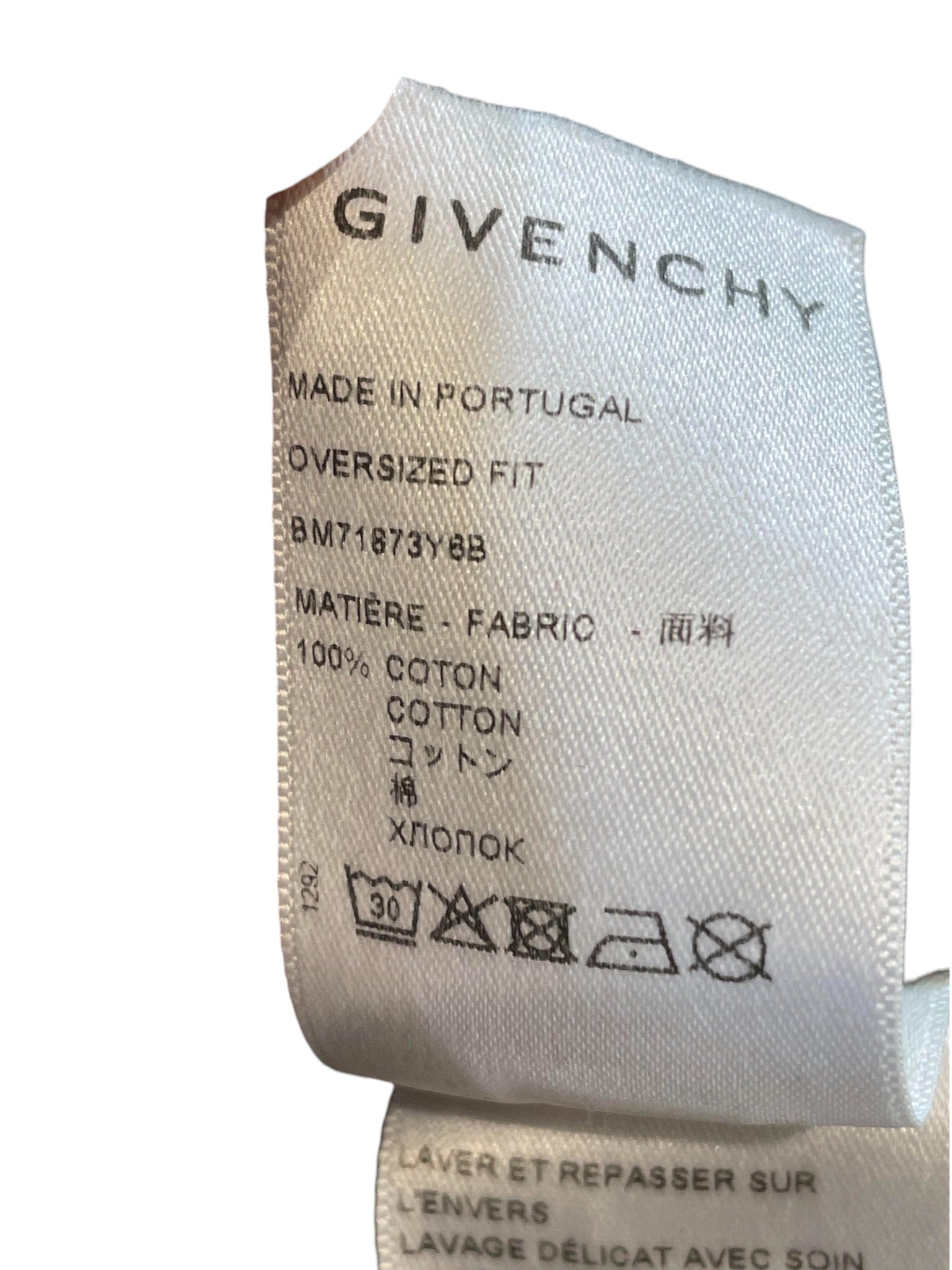 Givenchy Chito Dog Grey Tee